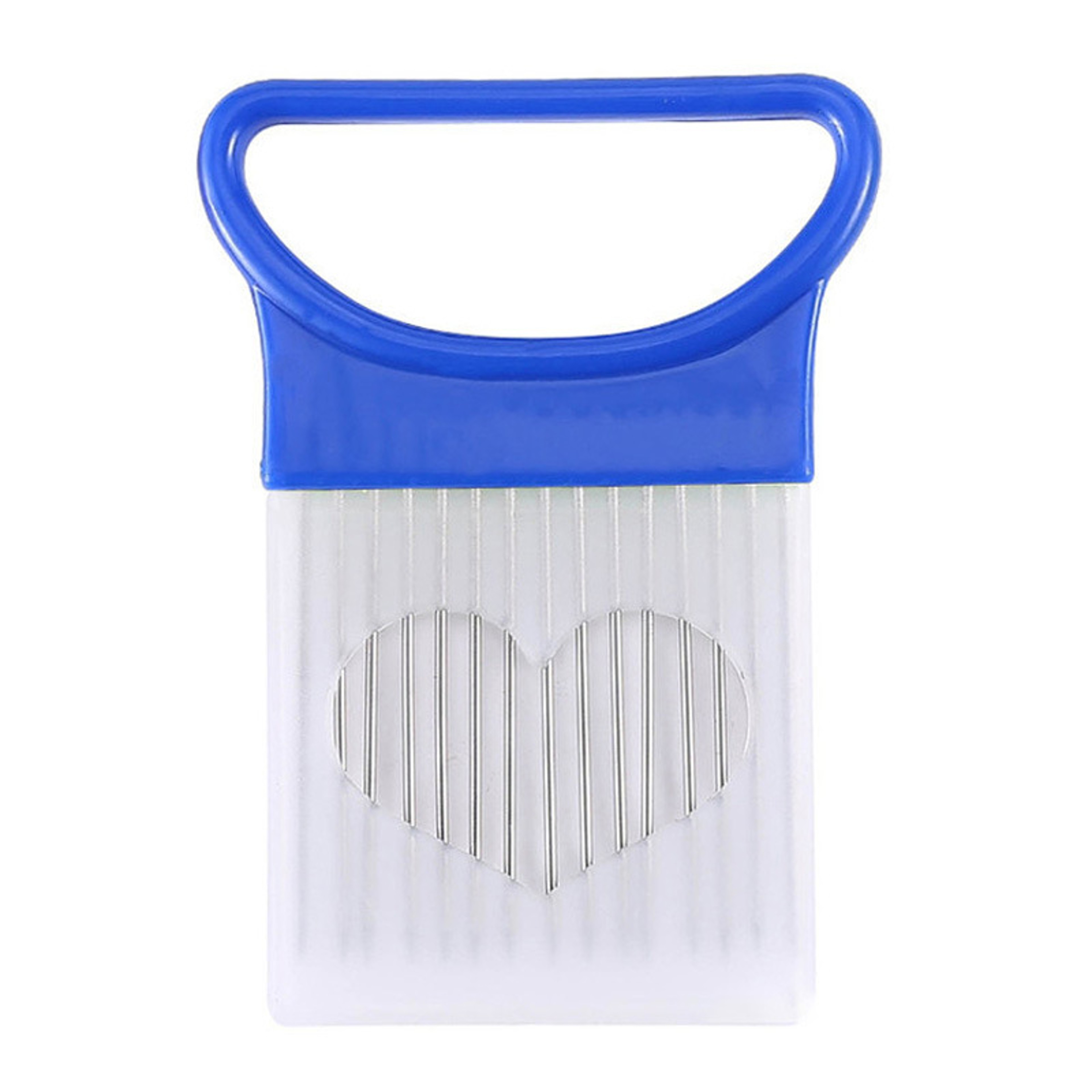 Color Grip Onion Slicer Stainless Steel Vegetable Slicing Holder for Safe & Even Cutting – view 10