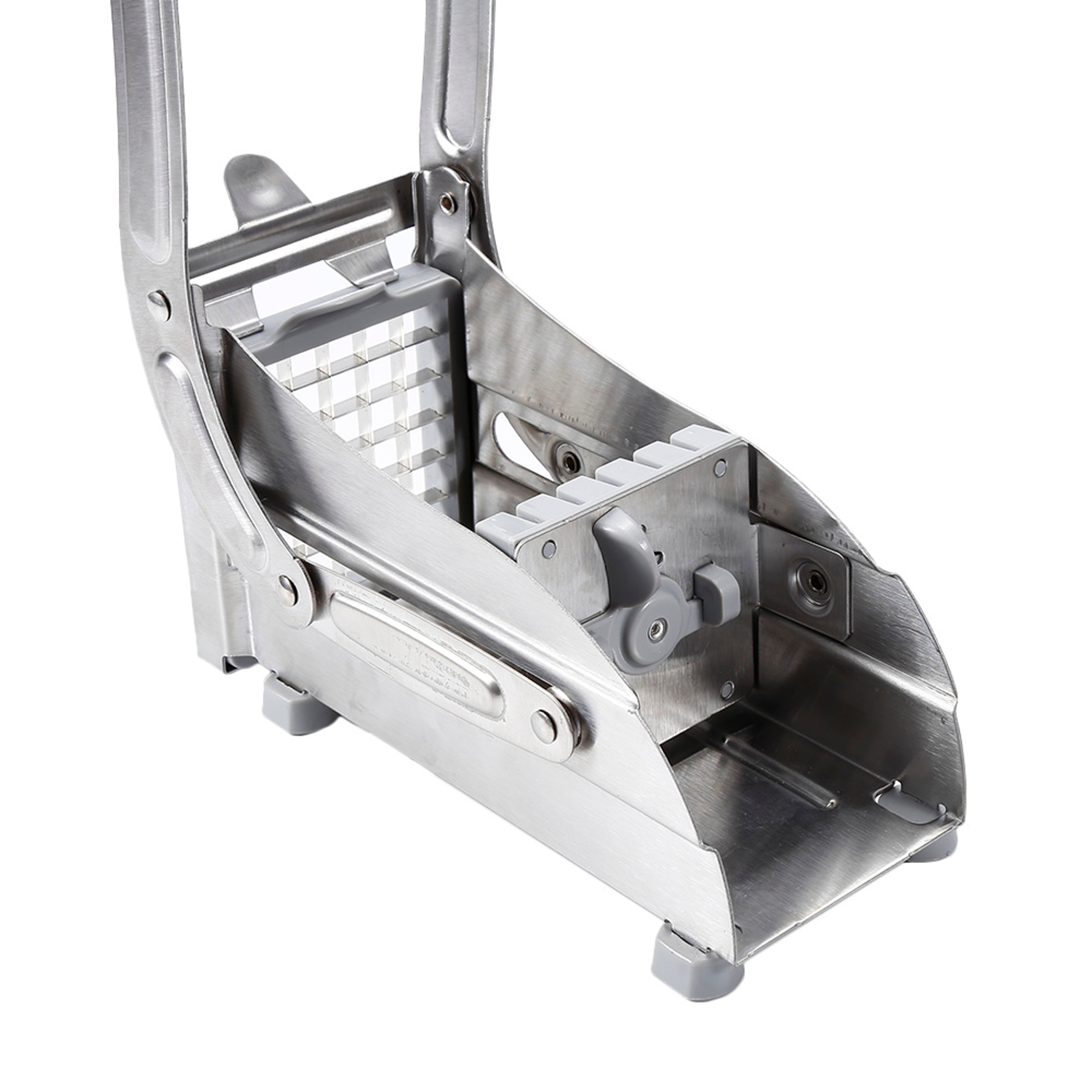 Stainless Steel French Fry Cutter with 2 Blades Manual Potato Slicer and French Fries Maker – view 5