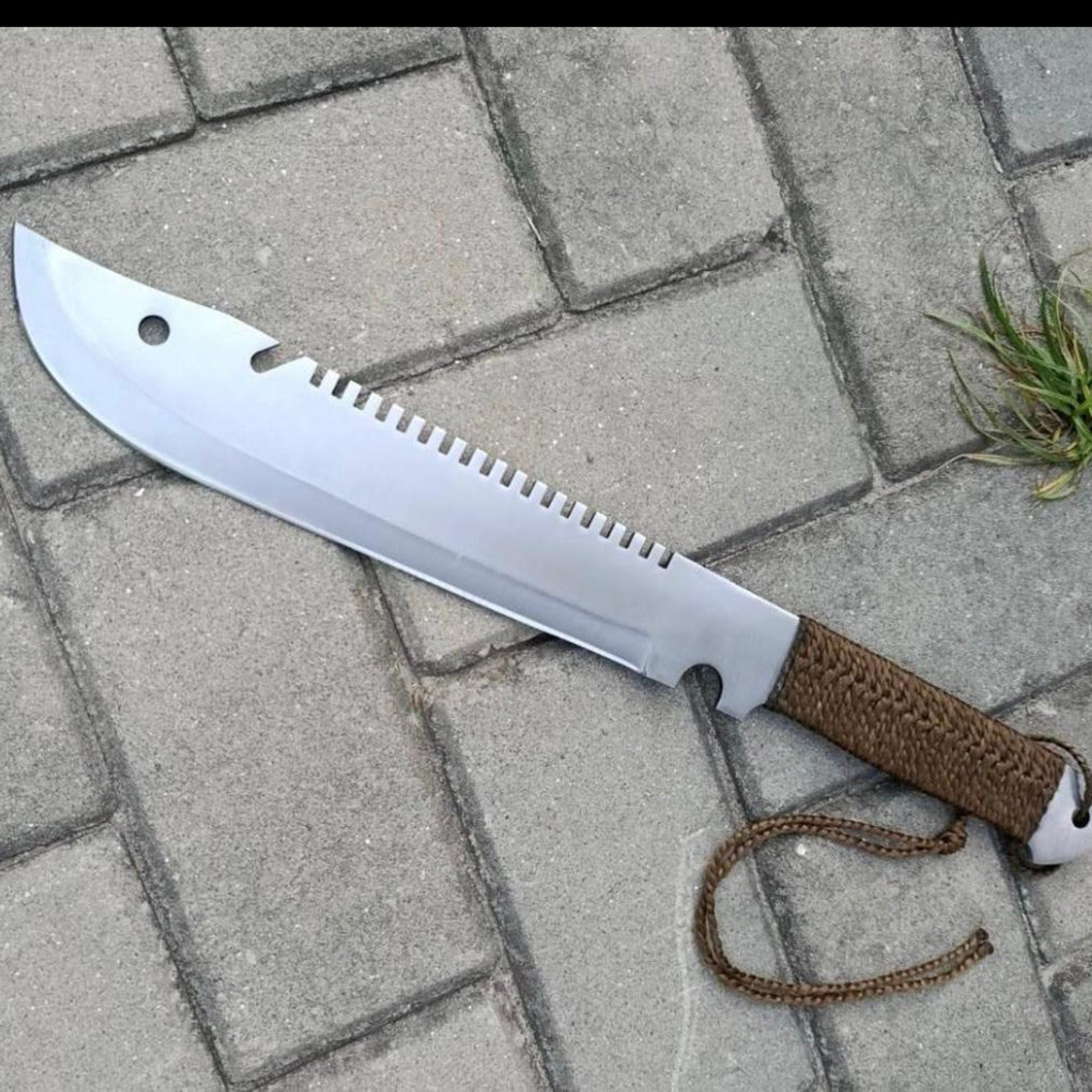 Supernatural Deans Machete Replica Handmade Stainless Steel Cosplay Prop With Sheath  Collecti 7