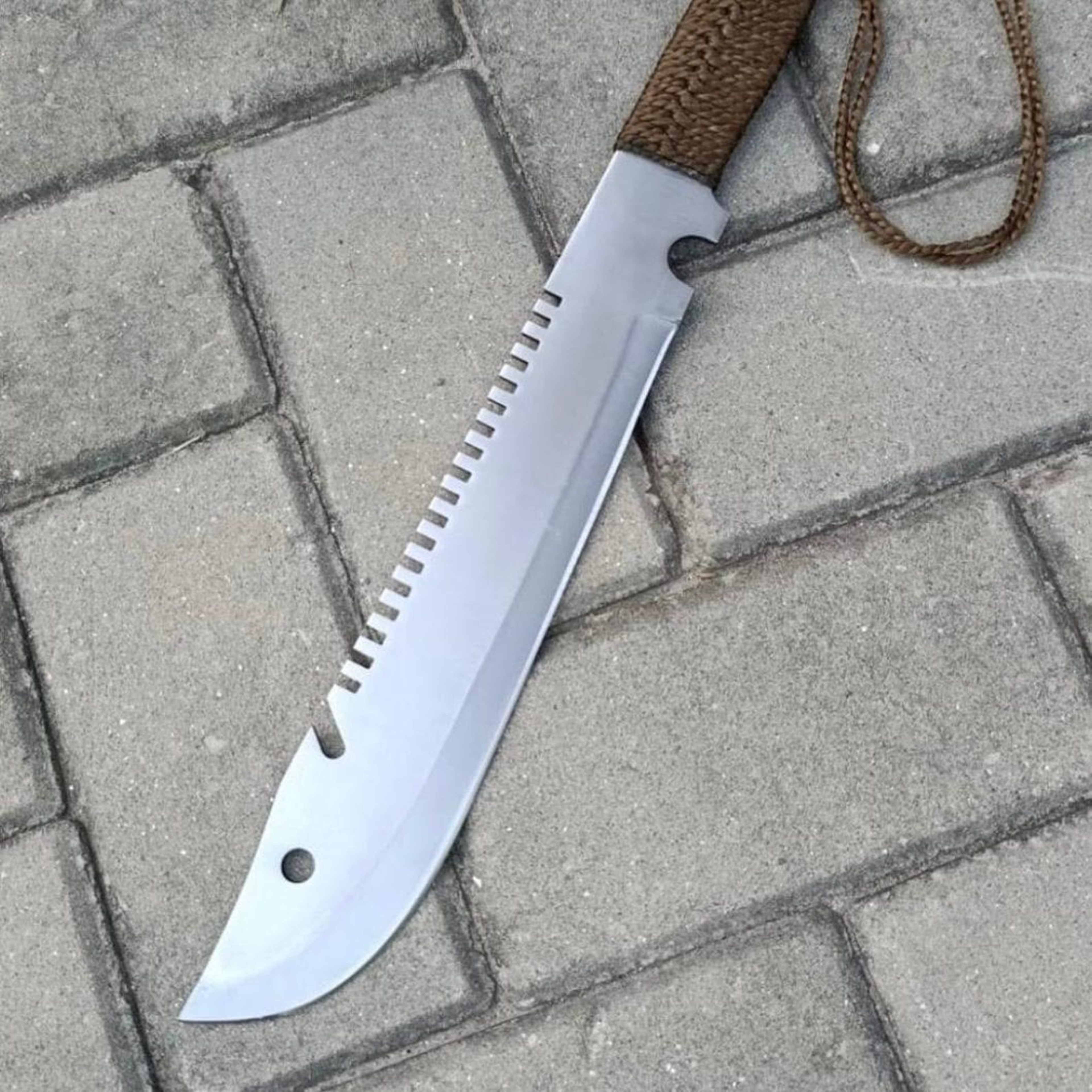 Supernatural Deans Machete Replica Handmade Stainless Steel Cosplay Prop With Sheath  Collecti 5