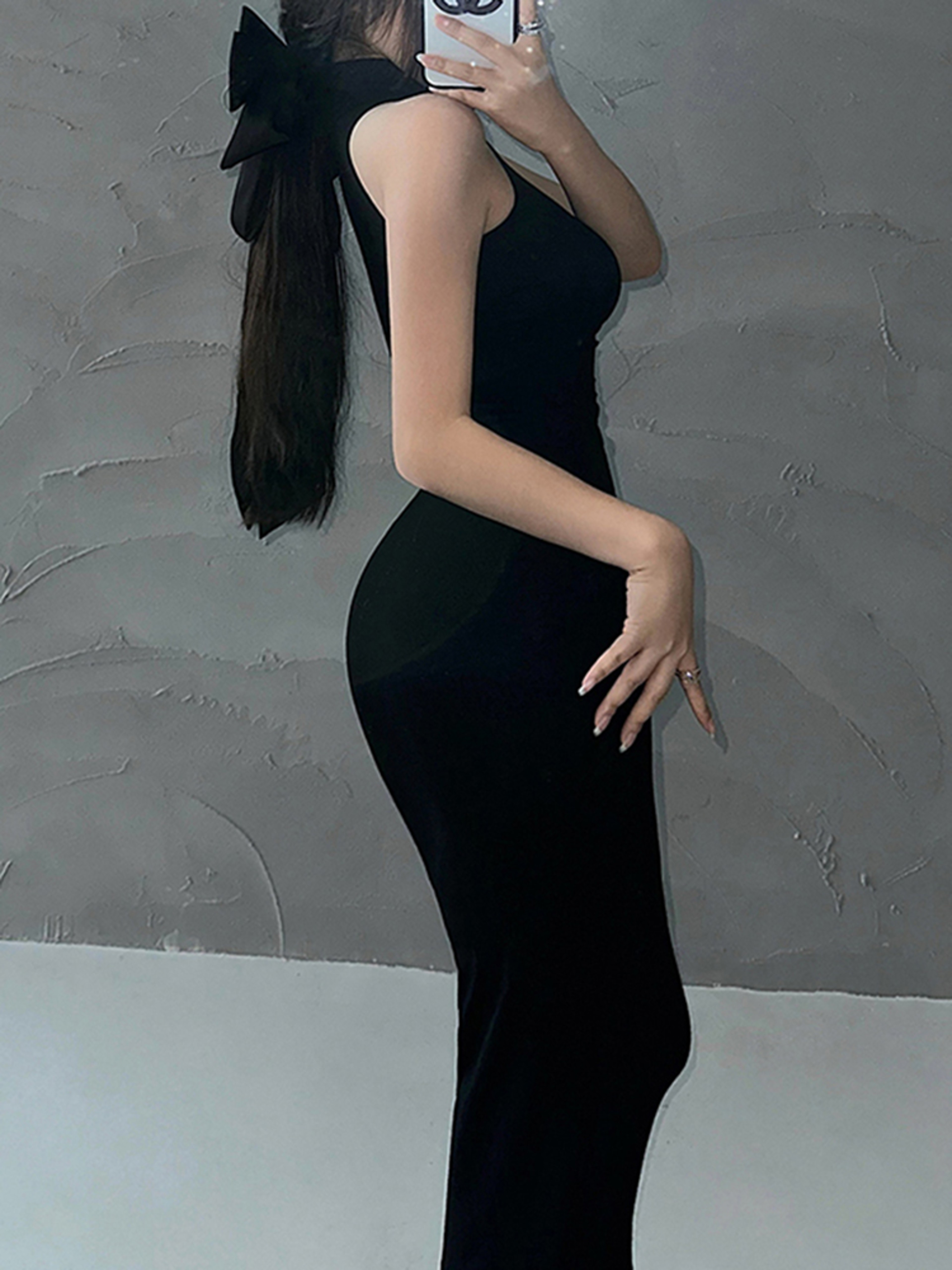 Elegant Dresses for Evening Party Ladies with Elastic Hip Wrap – view 5