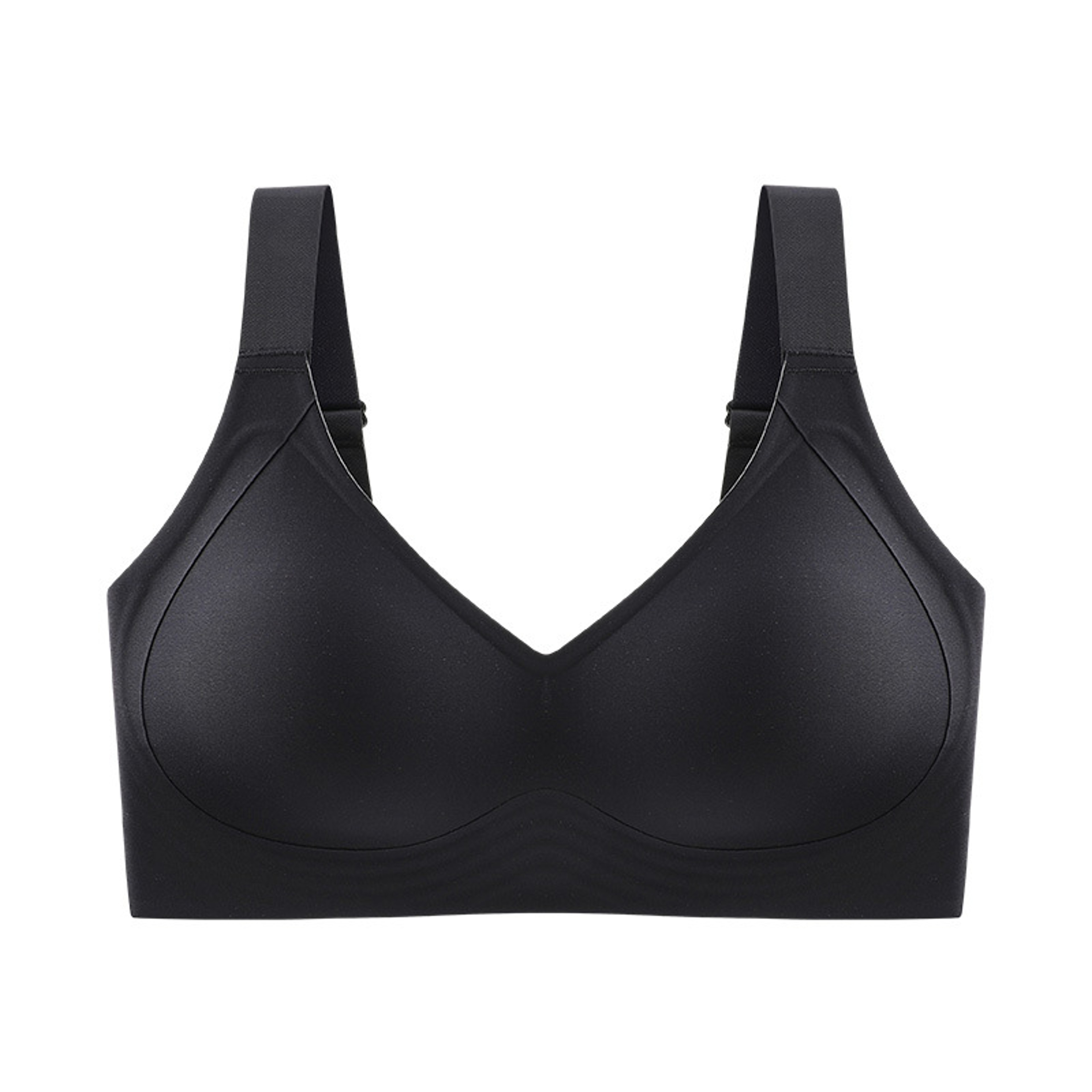 ComfortCurve Wireless Seamless Bralette Full Coverage No Underwire Everyday Bra 6