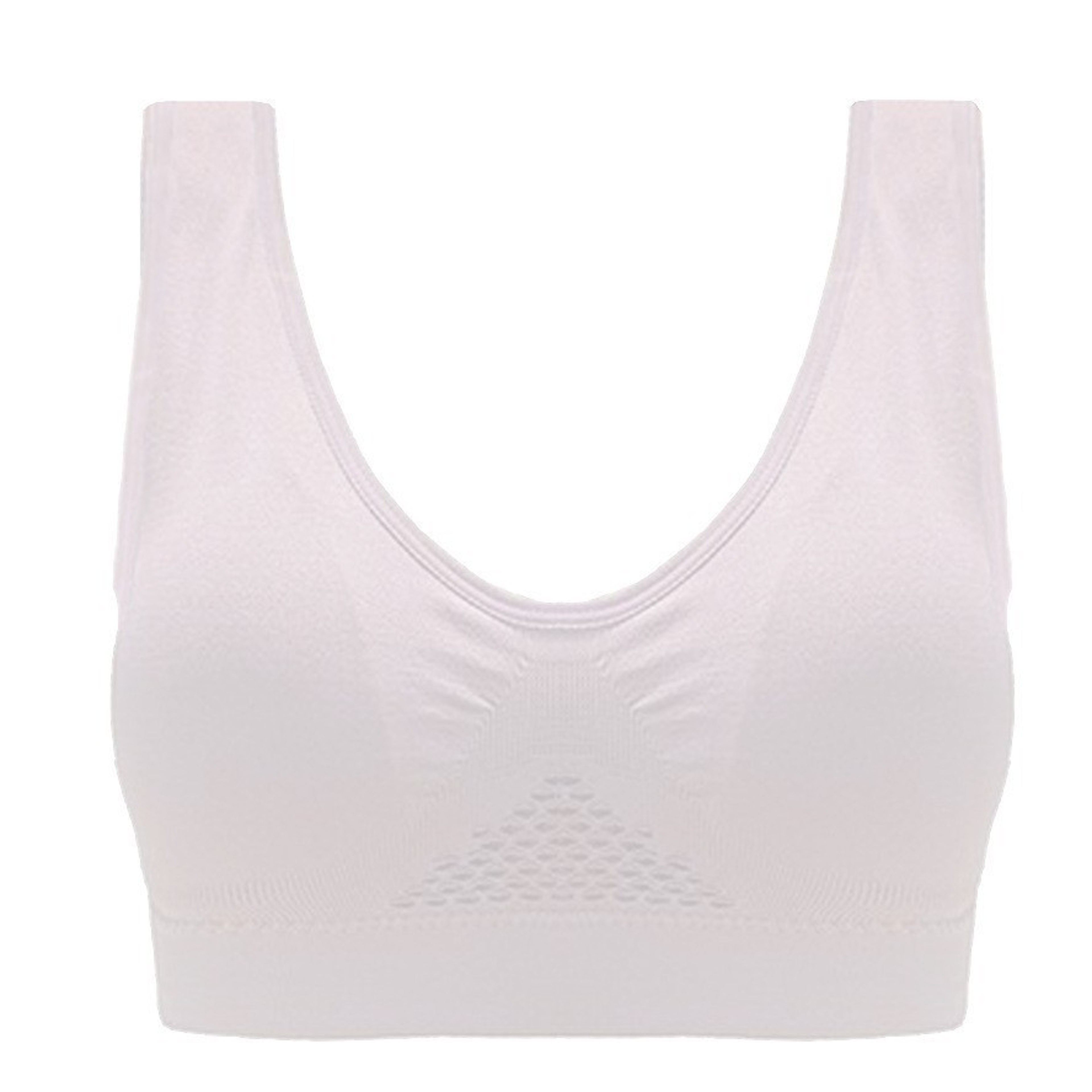Breathable Large Size Mesh Yoga  Running Sports Bra For Women  Wireless Comfort 5