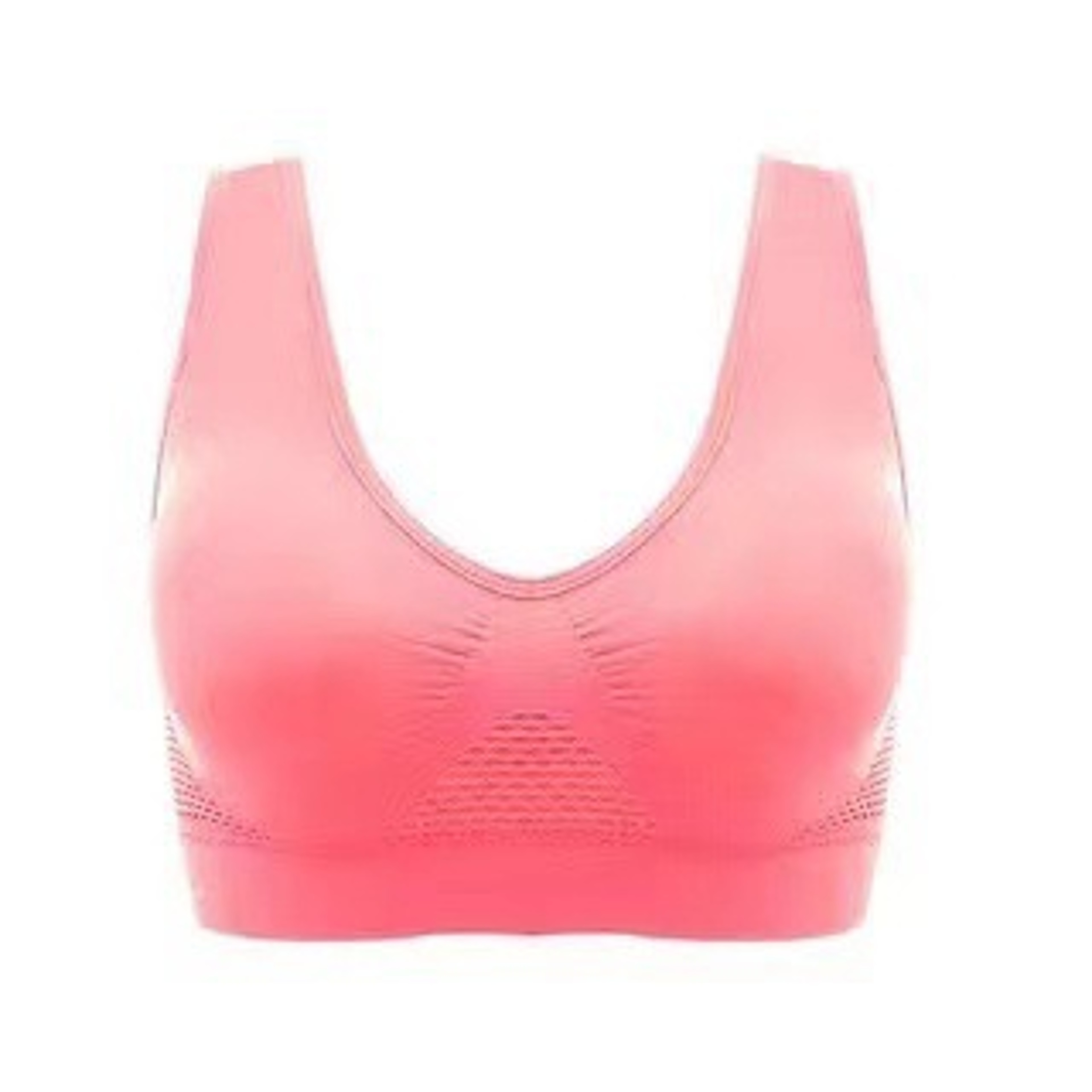 Breathable Large Size Mesh Yoga  Running Sports Bra For Women  Wireless Comfort 8