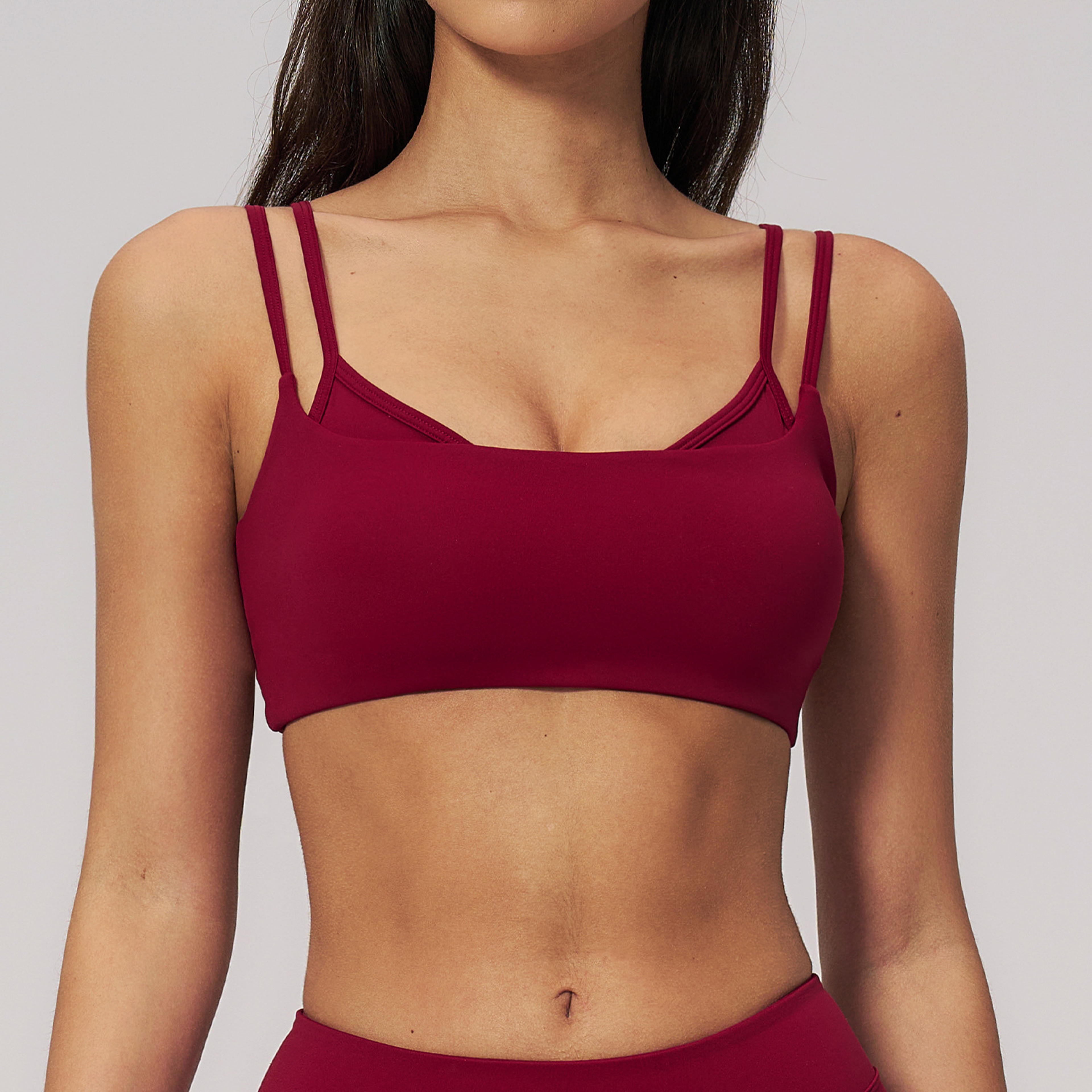 Womens Breathable Sports Bra Top – Push Up Gym & Yoga Activewear – view 2