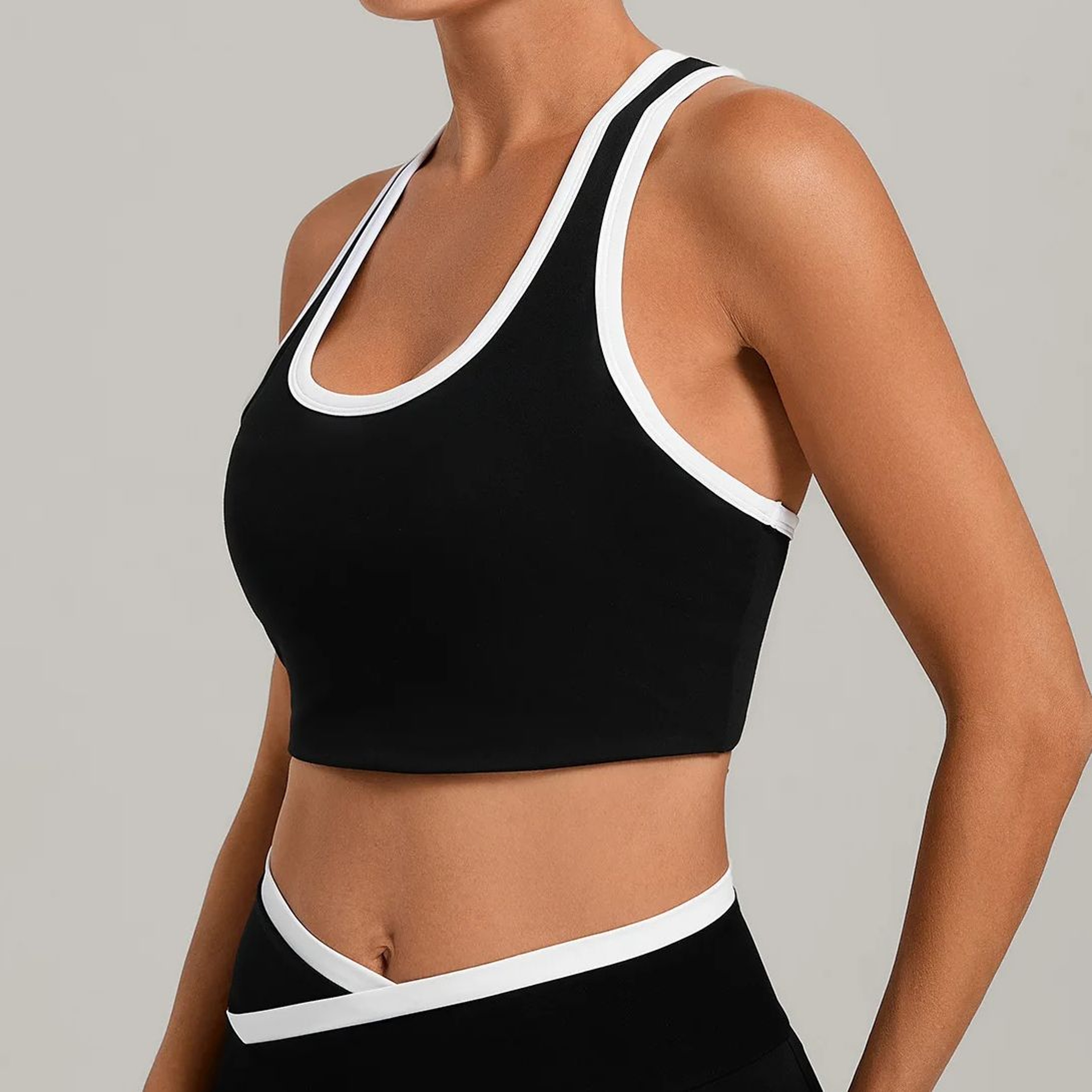 Ningyu Women Breathable Gym Sports Vest – Running Workout Top & Yoga Fitness Tank – view 6