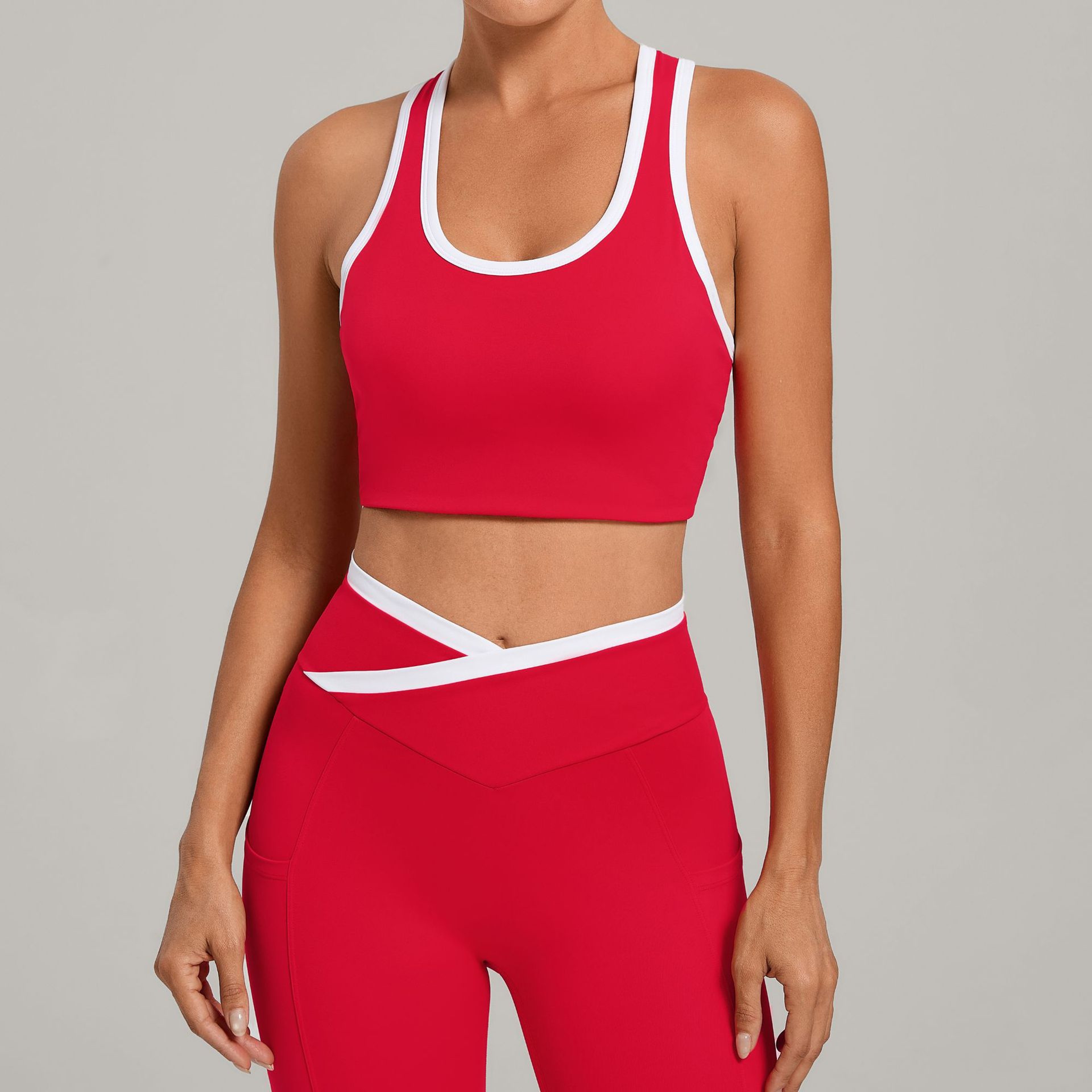 Ningyu Women Breathable Gym Sports Vest – Running Workout Top & Yoga Fitness Tank – view 9