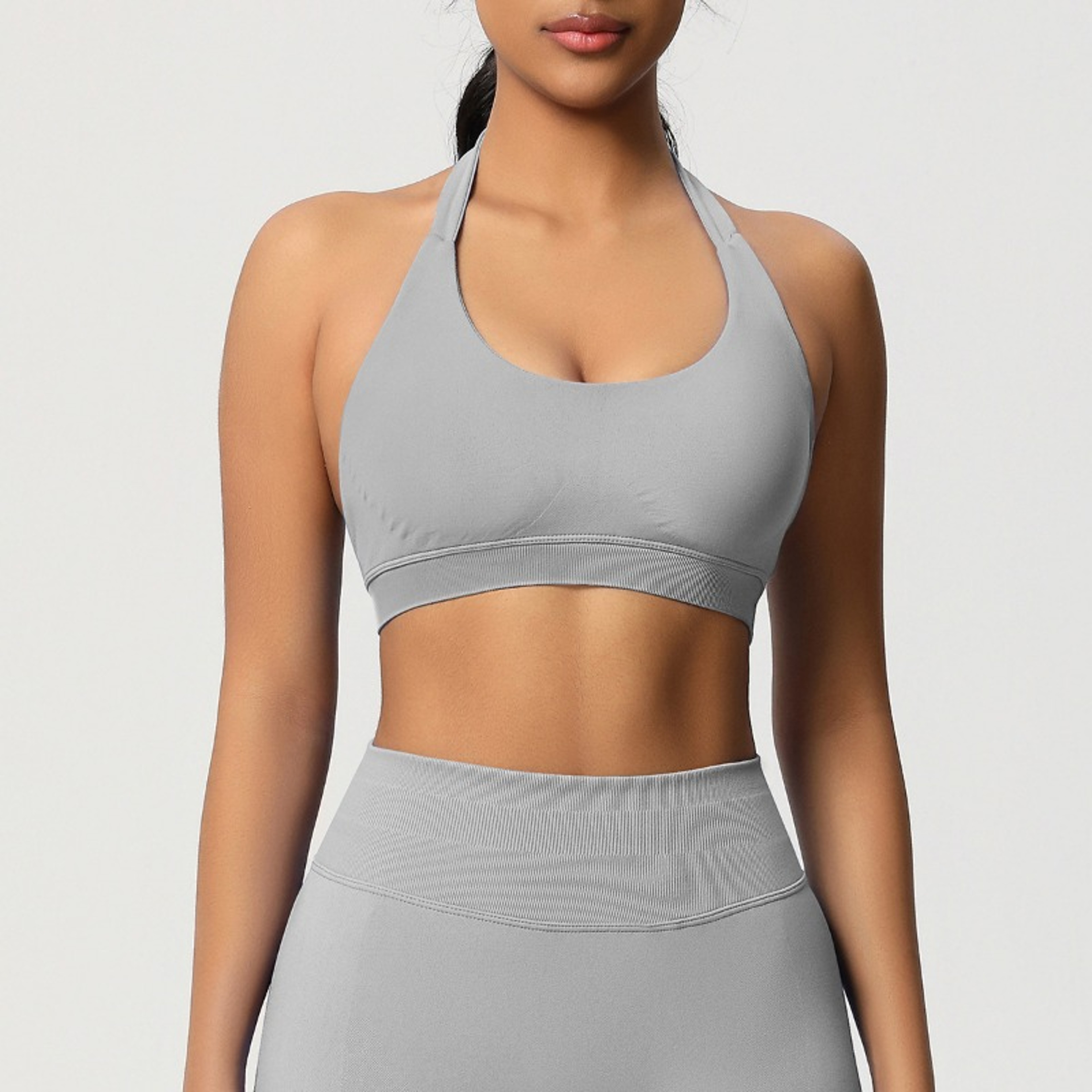 Womens Seamless Sports Bra Padded Backless Yoga & High Elastic Fitness Bra – view 3