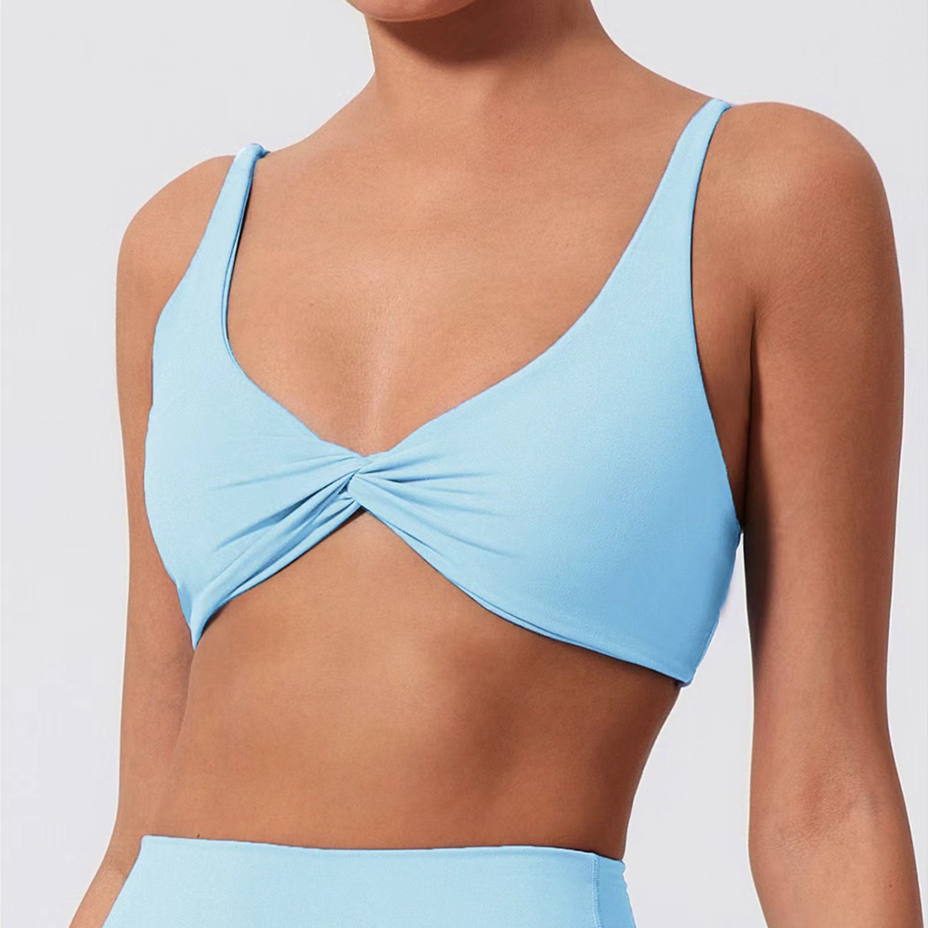 Shockproof Quick Dry Sports Bra Push Up Yoga Gym Crop Top – view 3