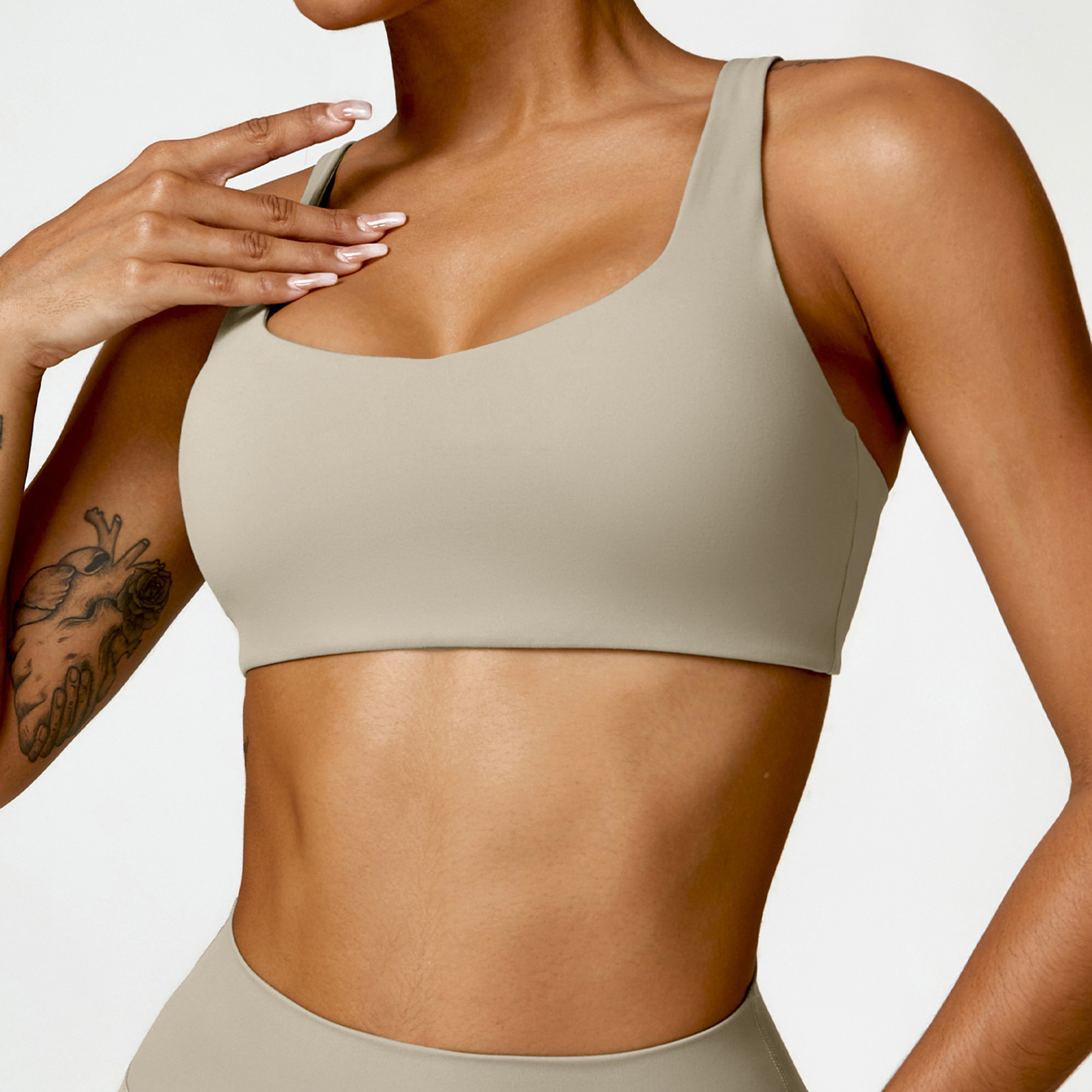 Women Padded Sports Bra for Yoga Running and Gym Workouts – view 11