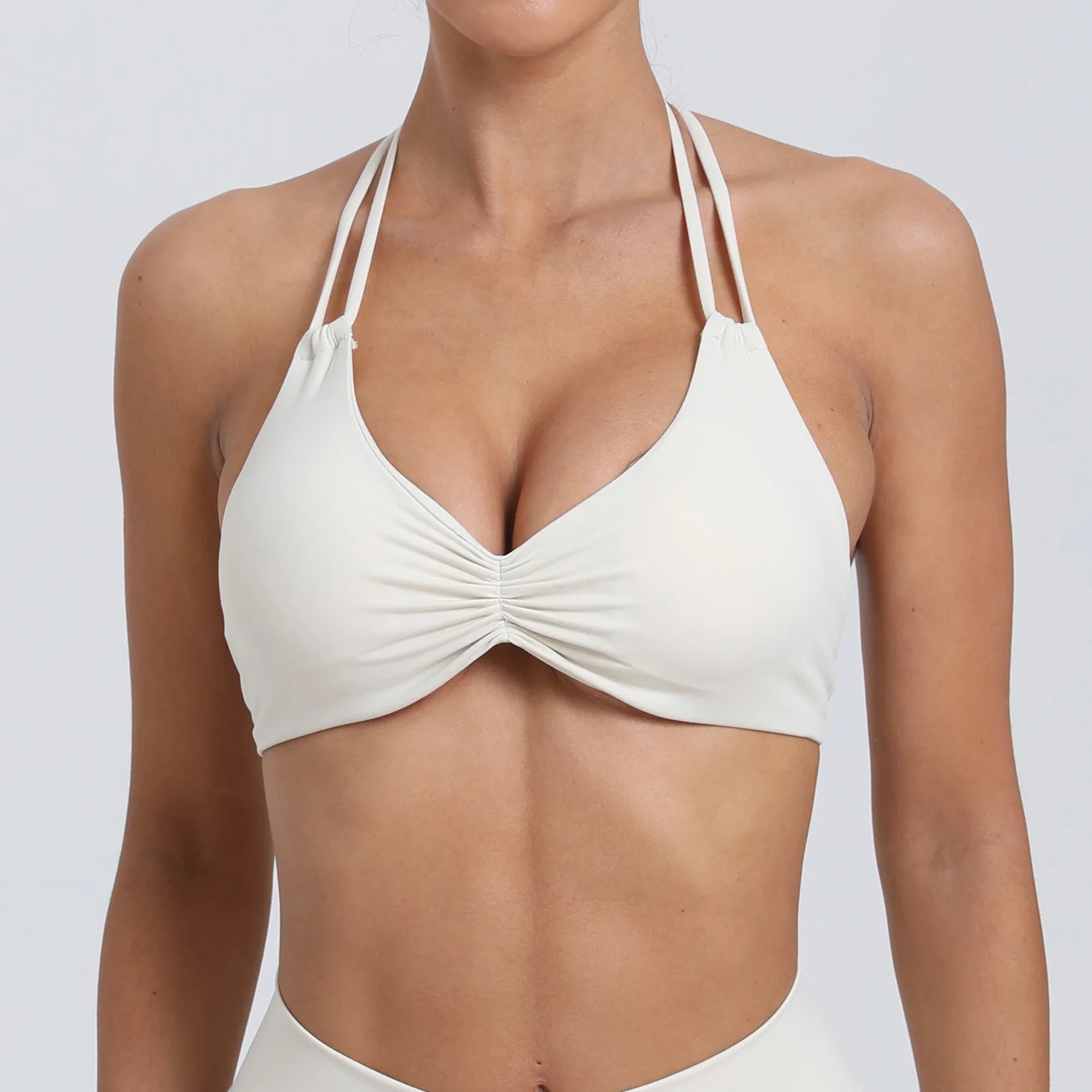Adjustable Backless Yoga Sports Bra Quick Dry Fitness Crop Top – view 9