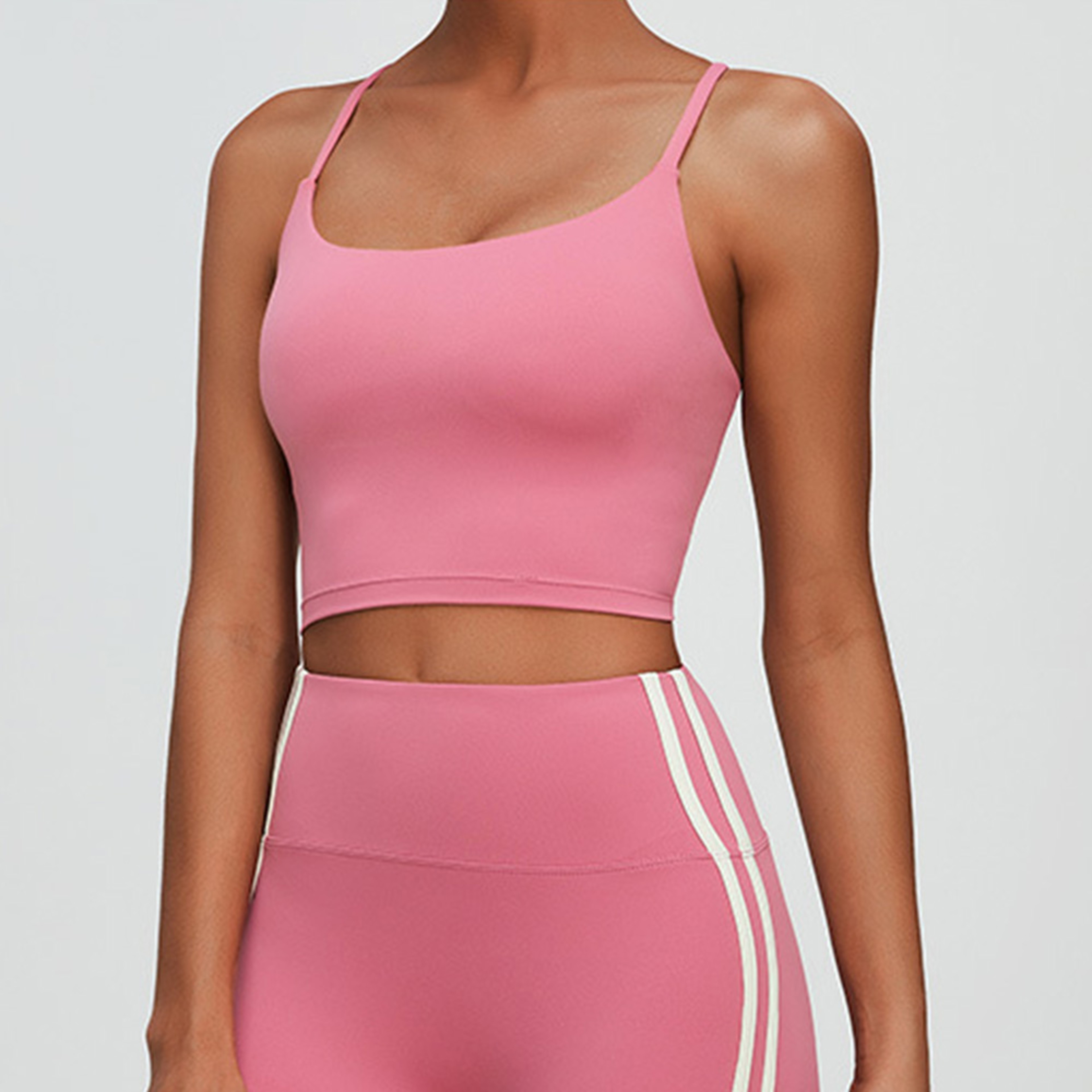 Quick Dry Cross Back Sports Bra For Yoga Running And Gym Training 1