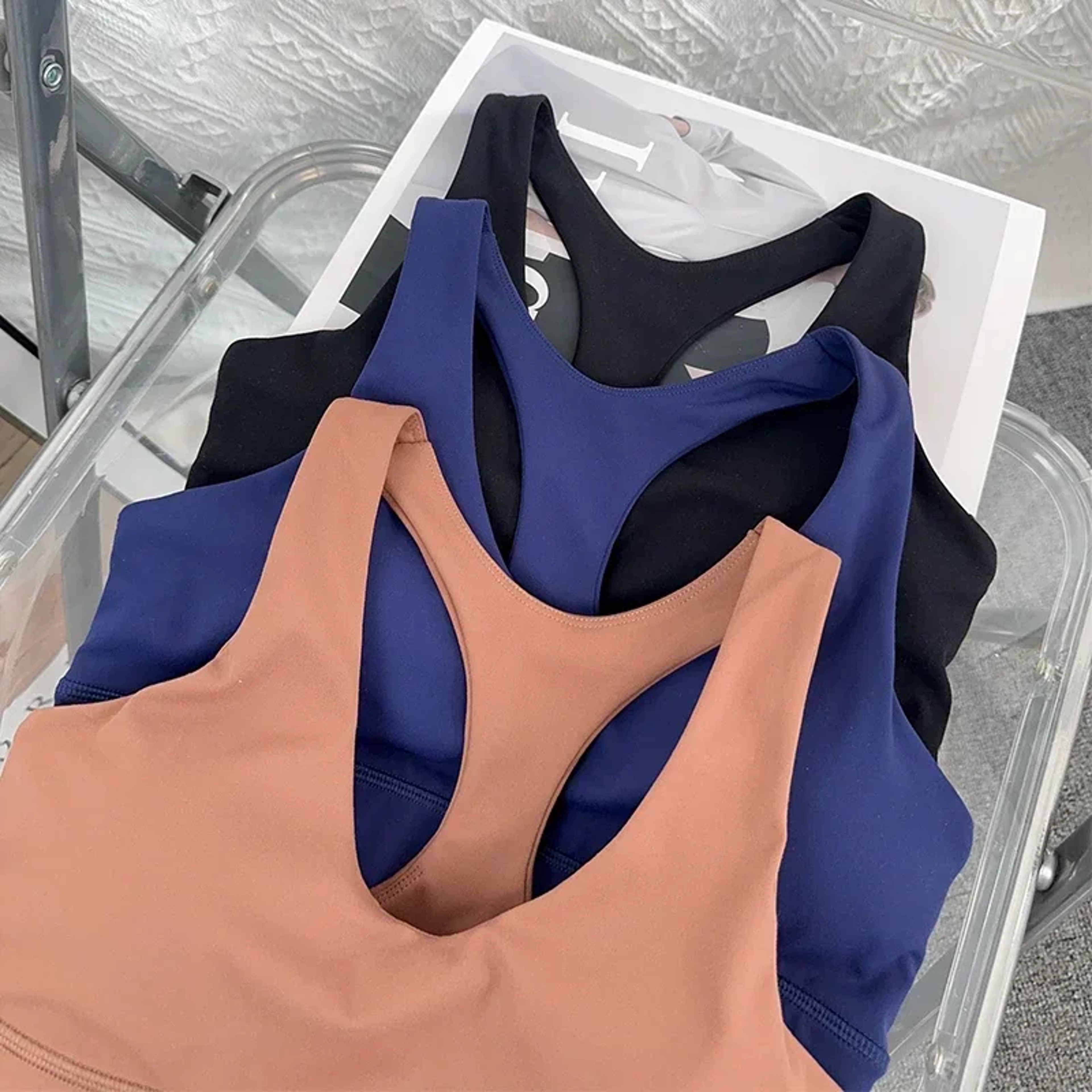 High Impact Beautiful Back Yoga Sports Bra For Running And Pilates 4
