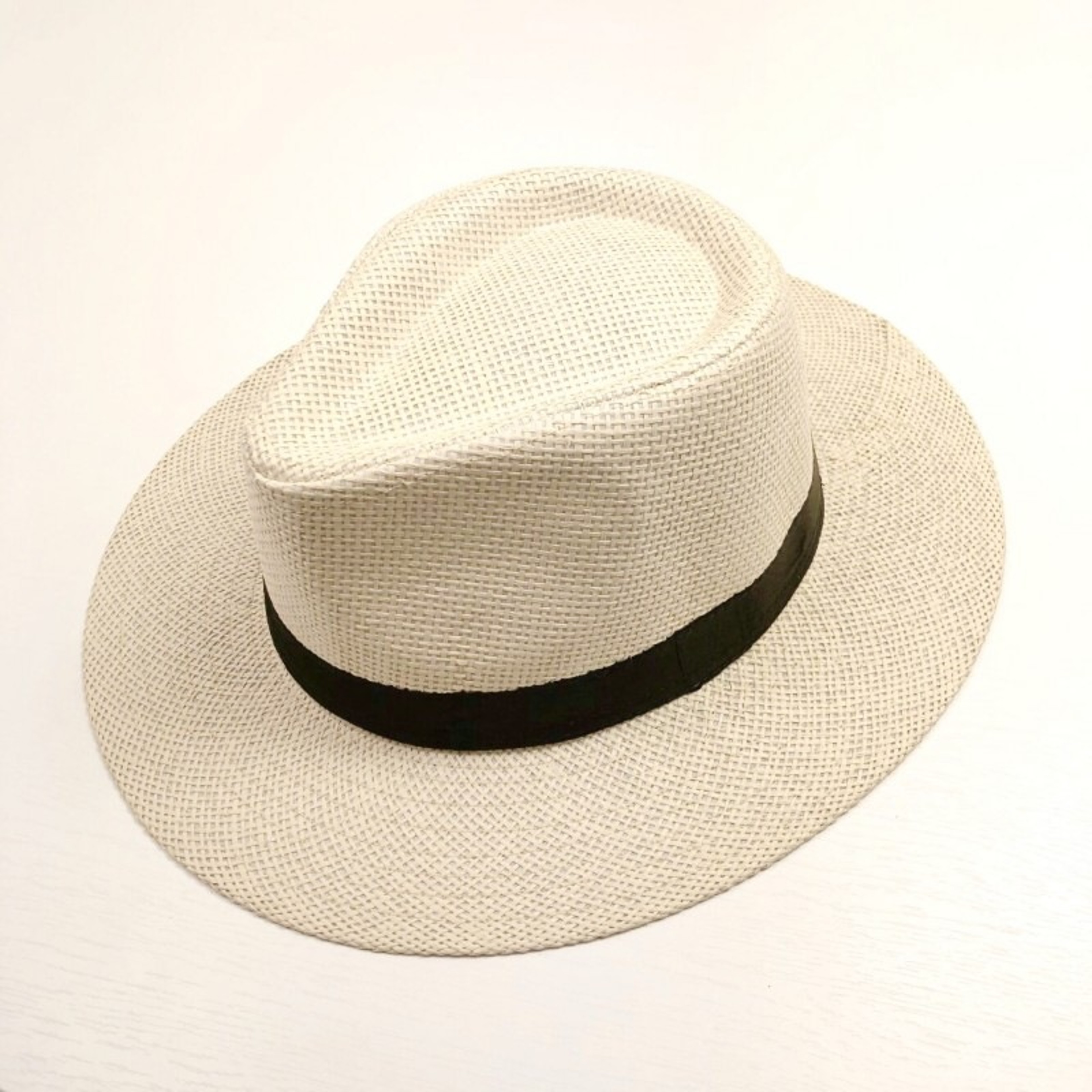 Handmade Havana Vintage Panama Hat Unisex Straw Sun Hat 3