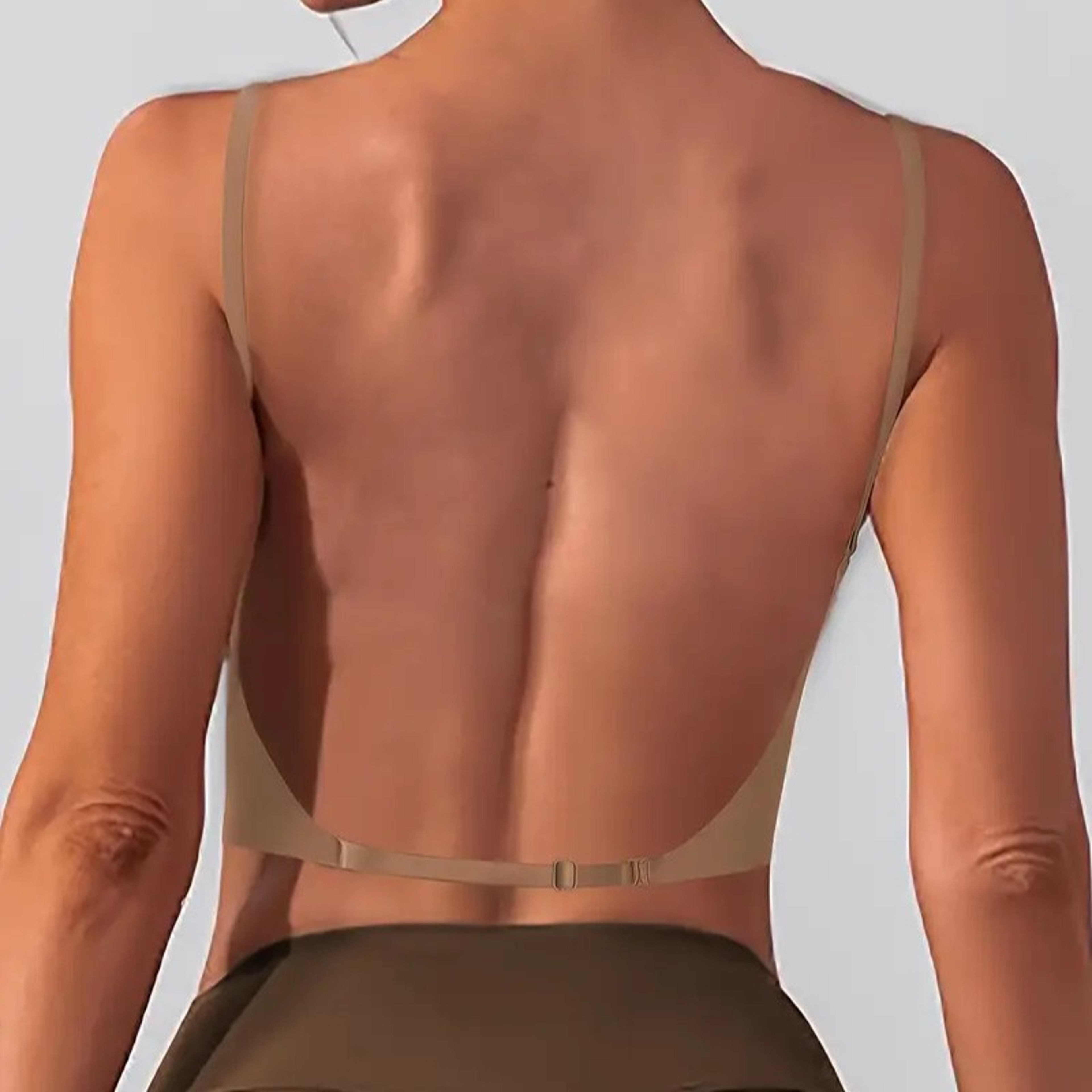 Seamless Backless Strapless Bra with Adjustable Multiway Straps for Women – view 2