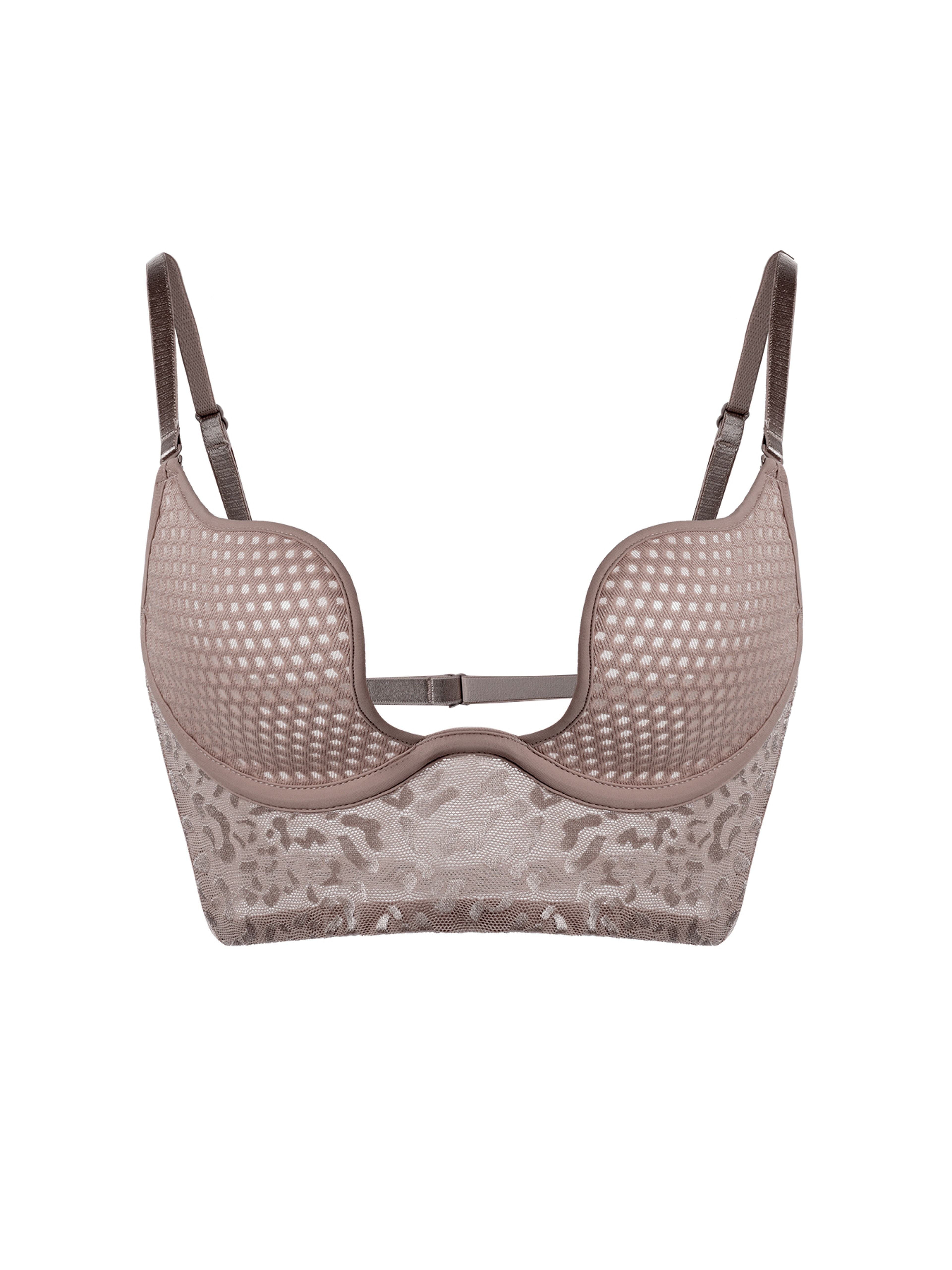 Breathable Mesh Multiway Backless Bra with Soft Steel Ring Support – view 3