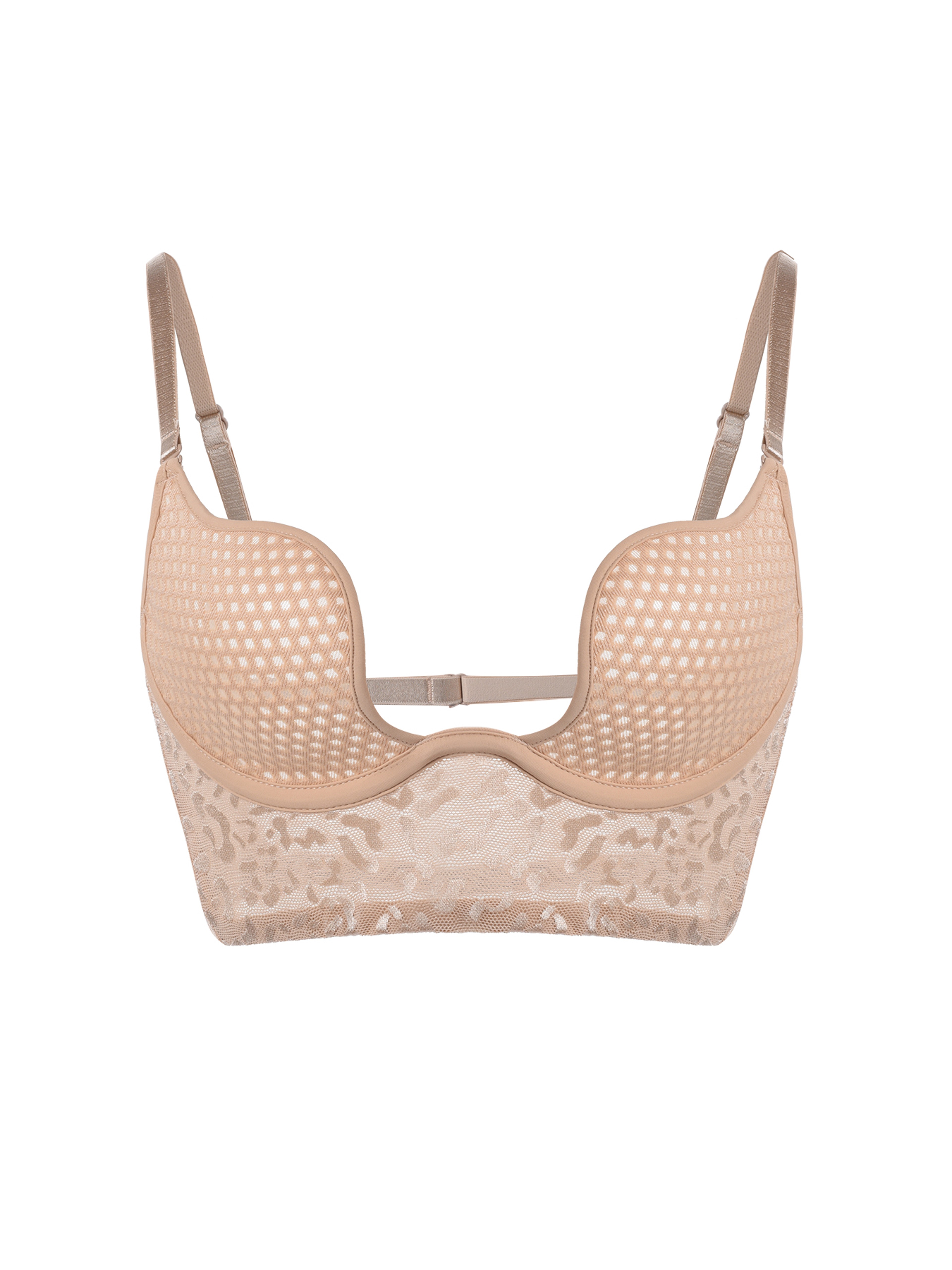 Breathable Mesh Multiway Backless Bra with Soft Steel Ring Support – view 7
