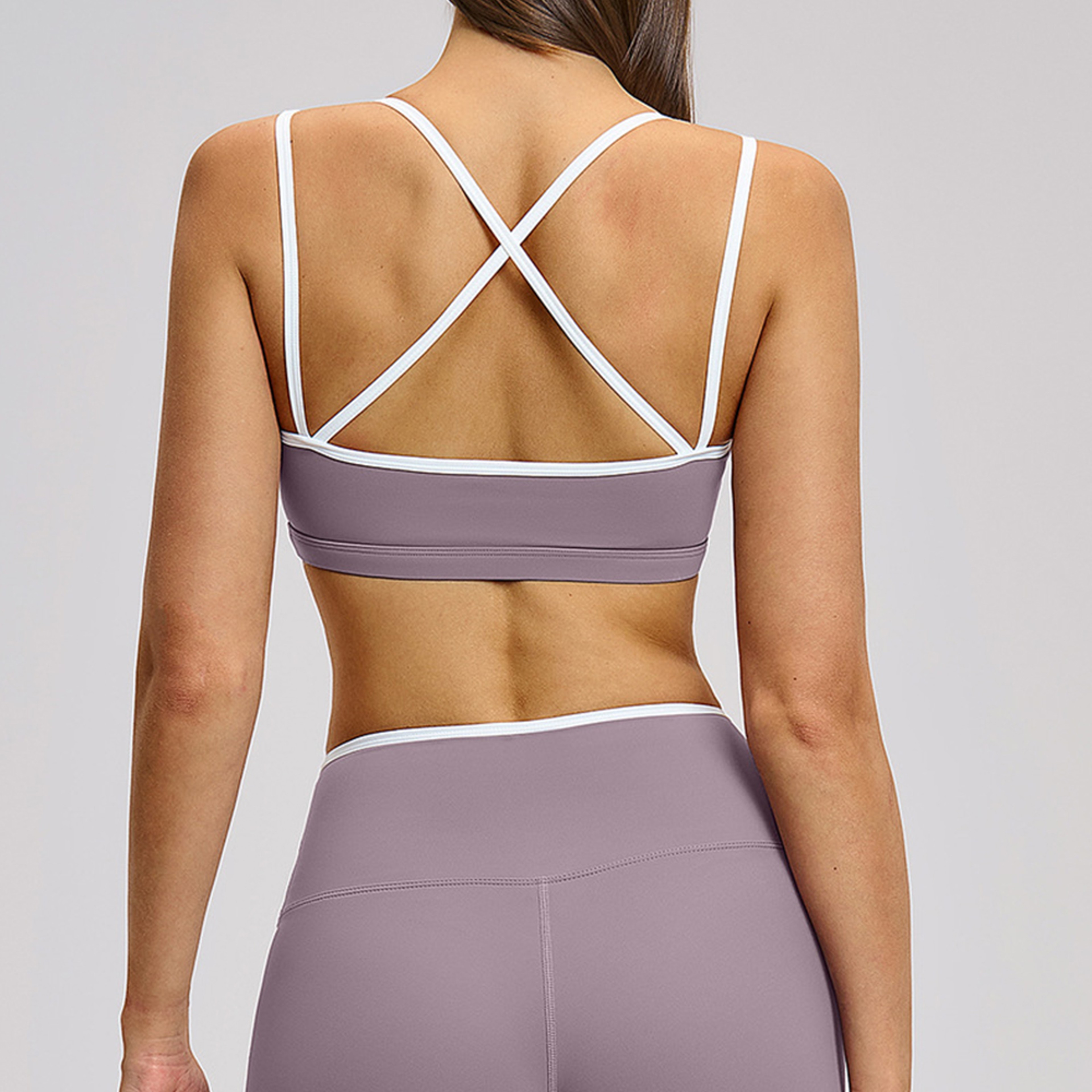 Backless Sports Bra for Women Breathable Nylon Yoga Gym Bra – view 2