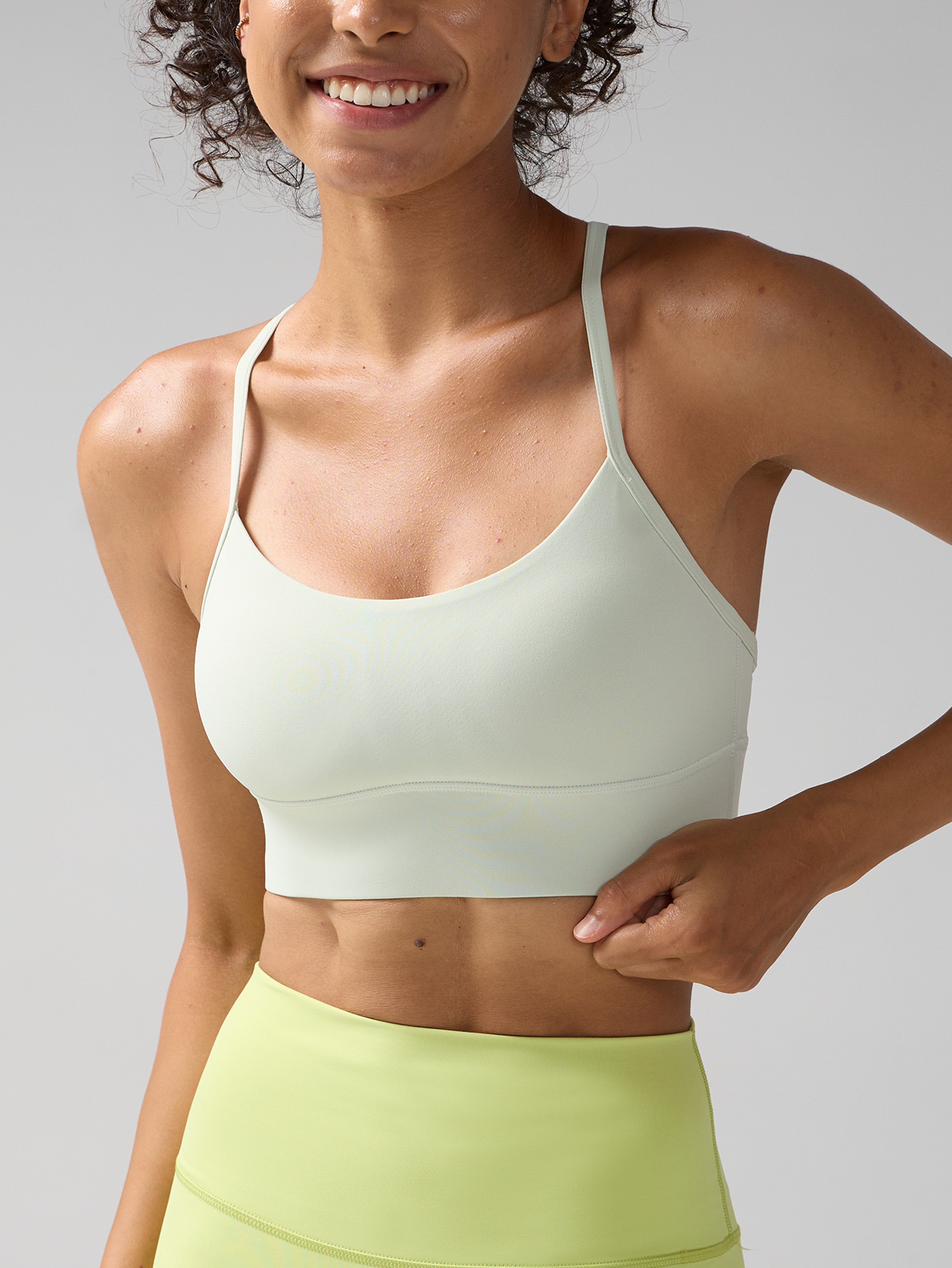 Womens Padded Sports Bra Yoga Gym Crop Top – view 5