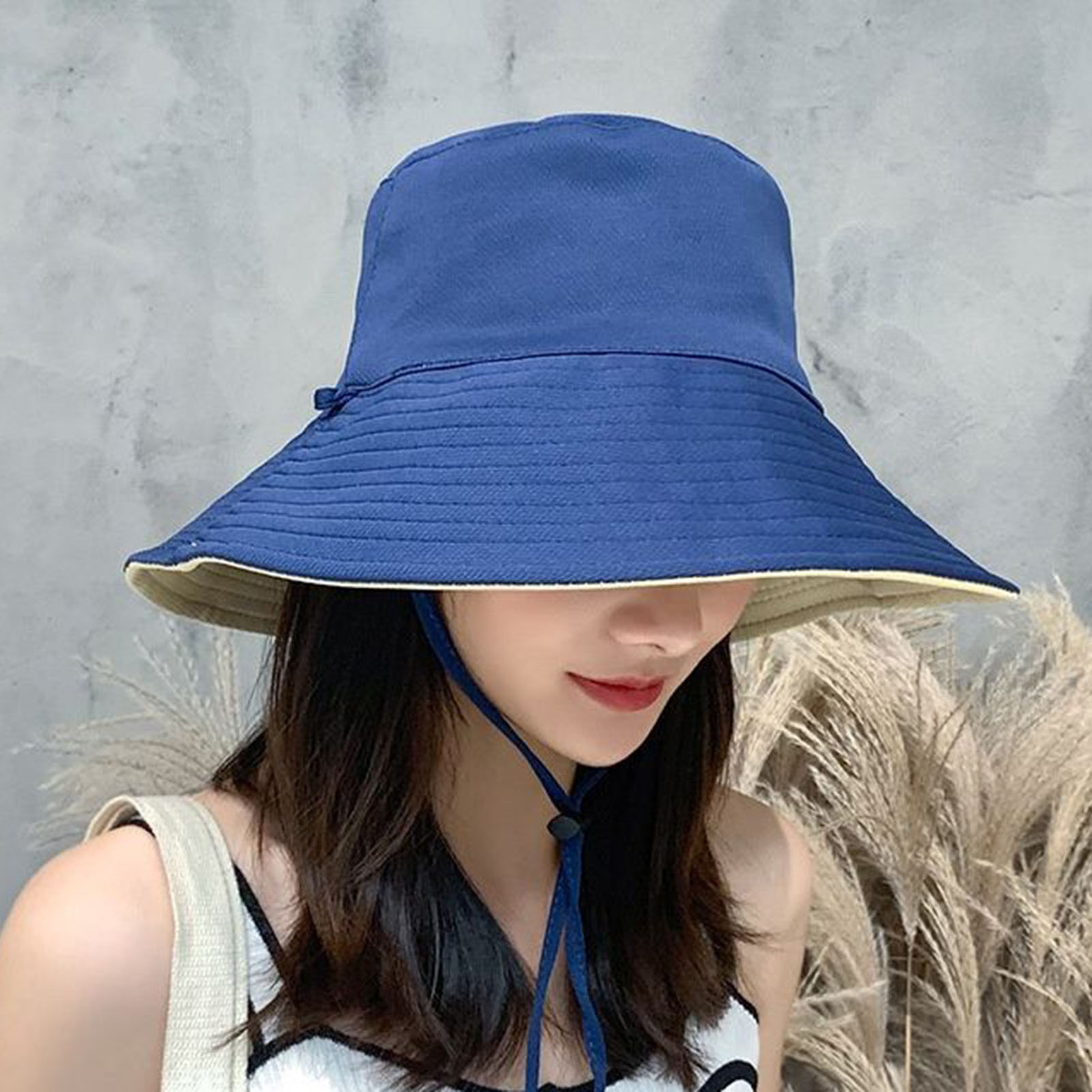 Korean Anti UV Foldable Bucket Hat For Beach And Summer Travel 7
