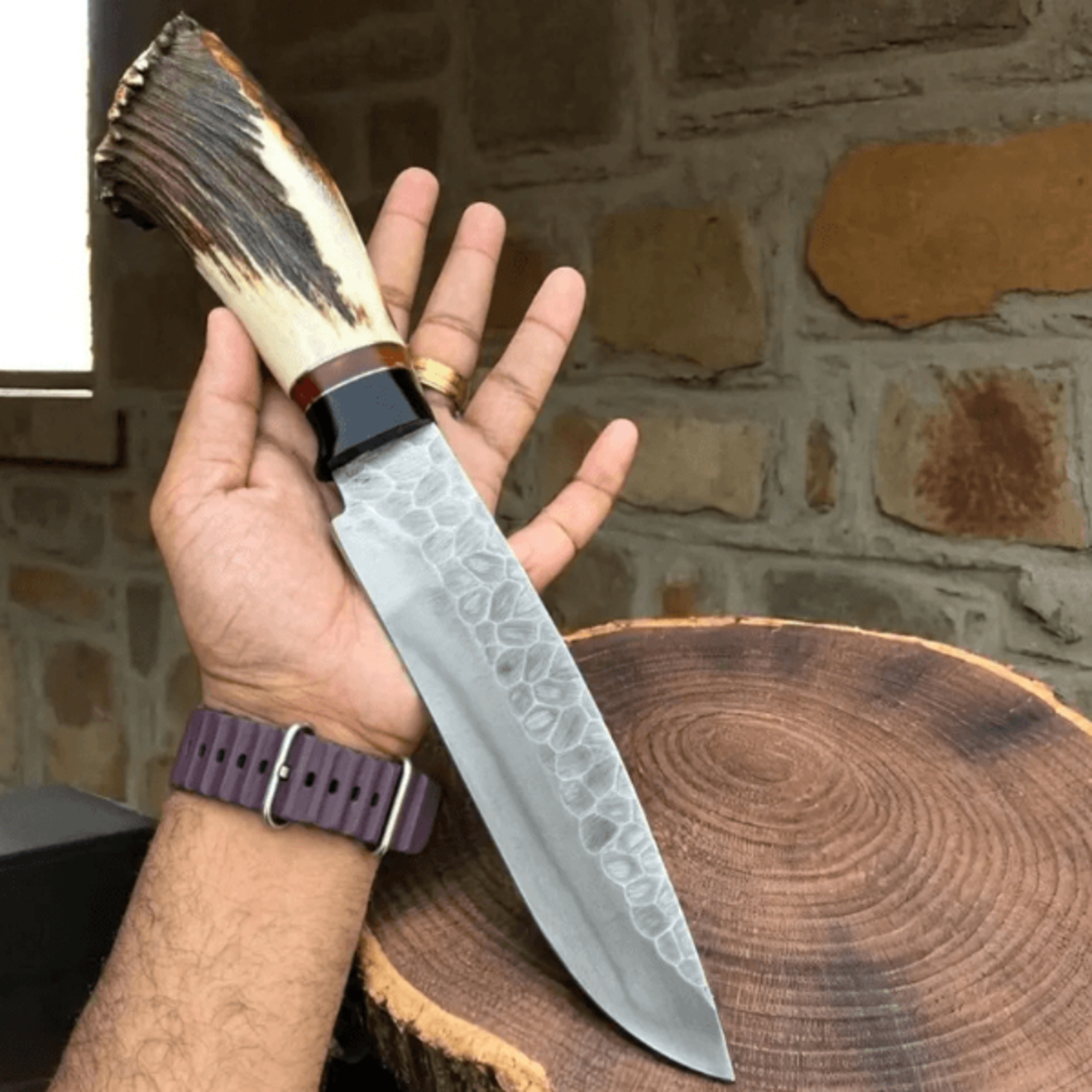 Buy Hand Forged 14 Inch D2 Steel Bowie Knife