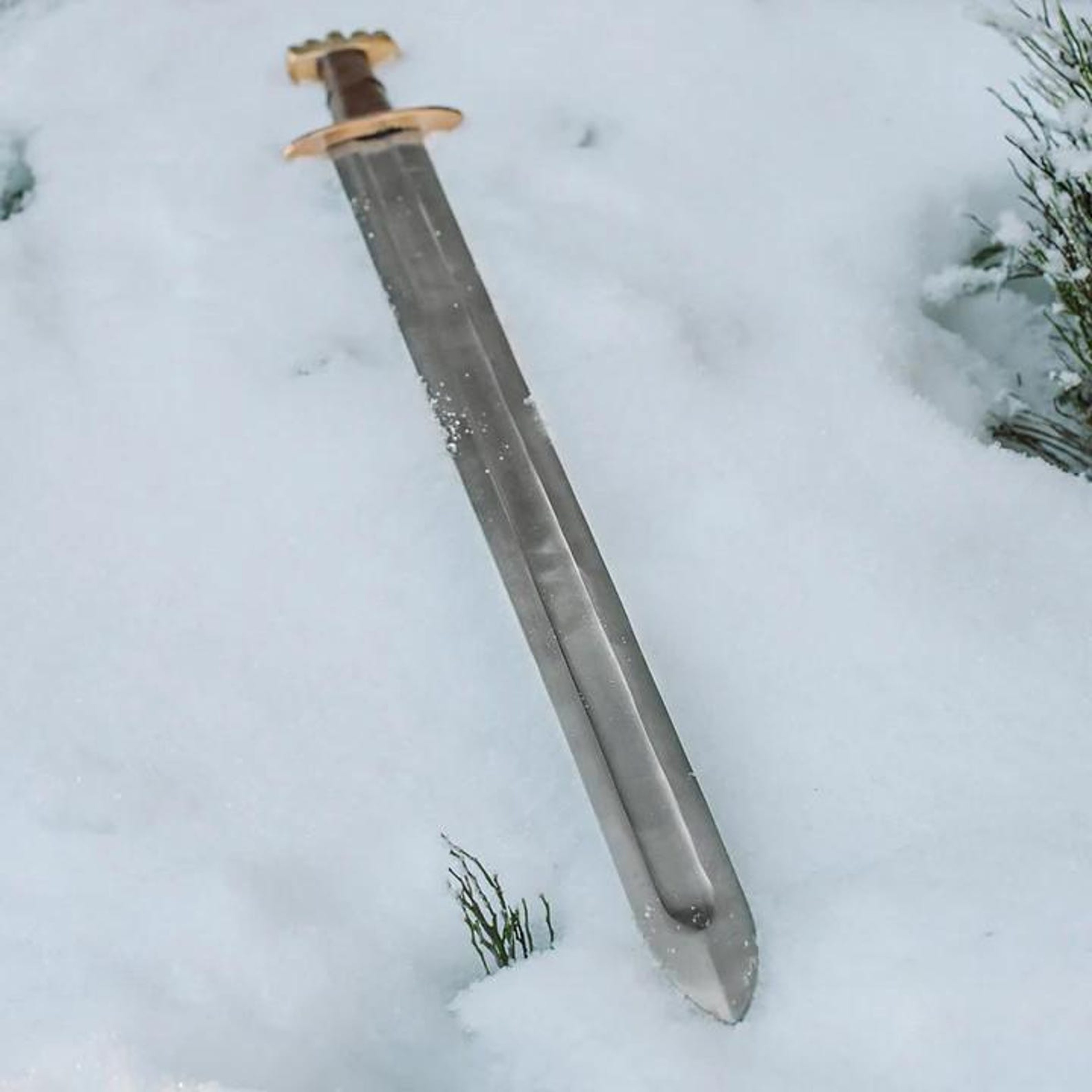 Handmade Viking Sword Stainless Steel Medieval Inspired Cosplay  Display Collectible 5