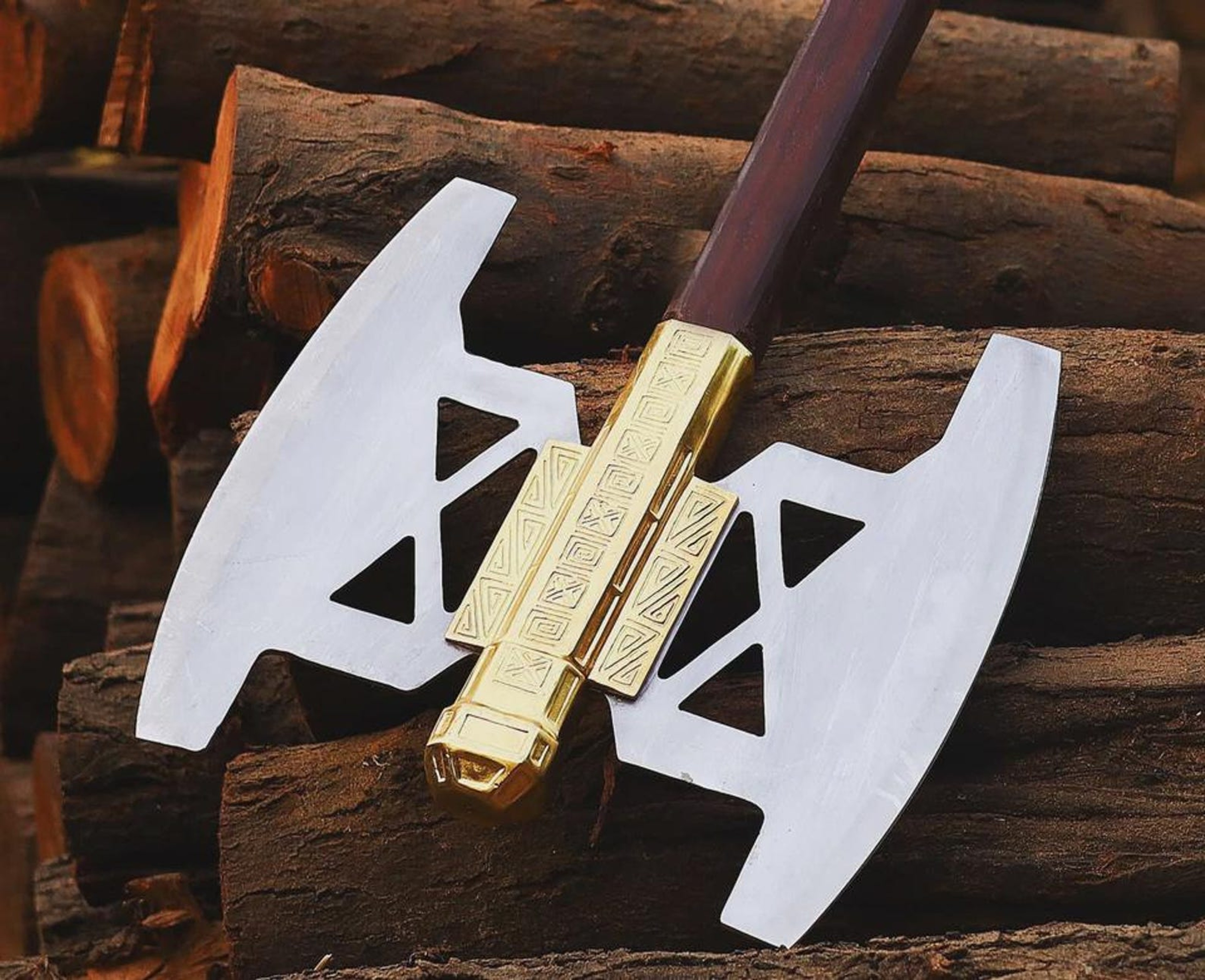 Custom Gimli Battle Axe LOTR Replica Stainless Steel Collector Gift For Men 3