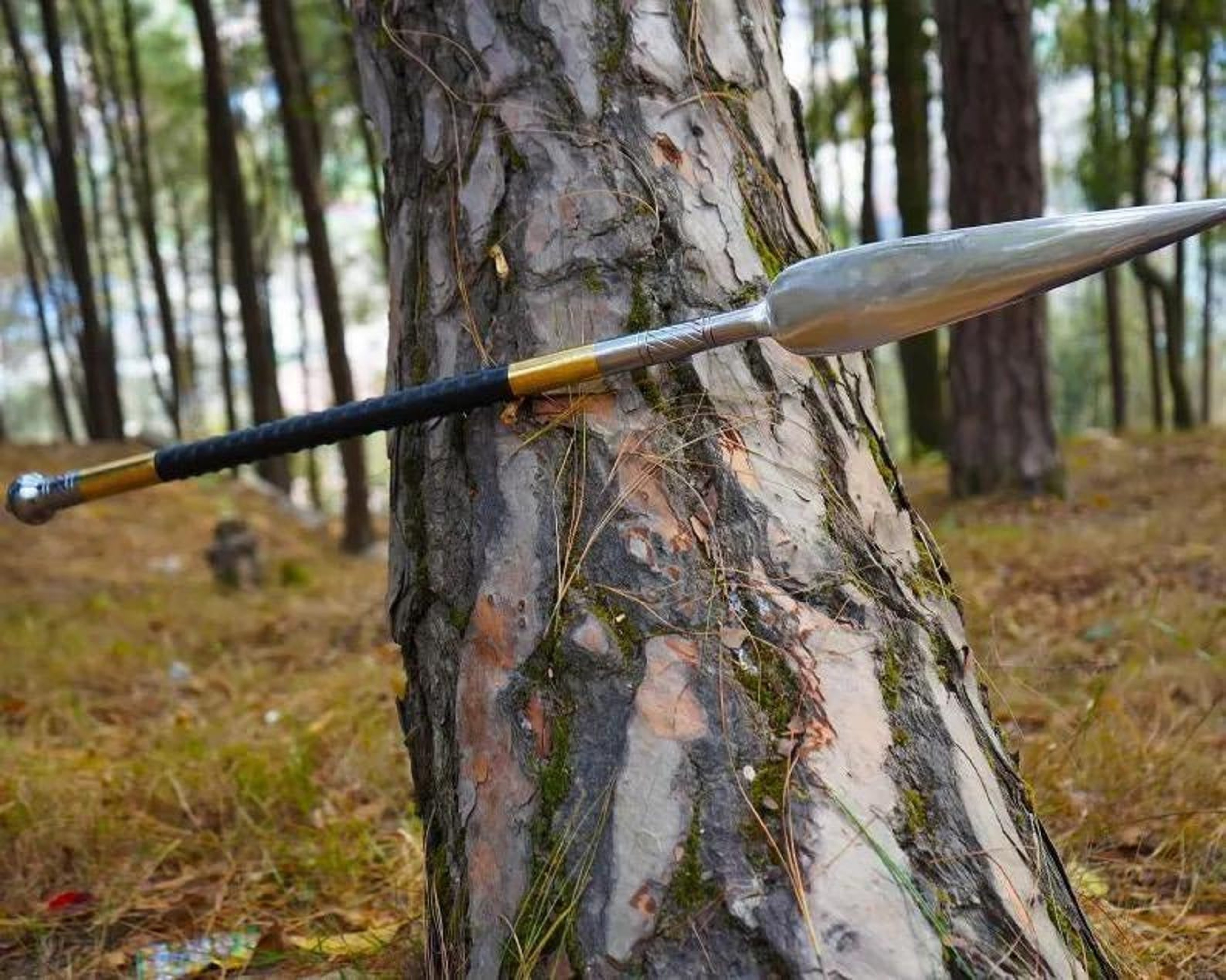 Handcrafted Medieval European Style Arming Swords With Rosewood Handle And Leather Wrap For Collect