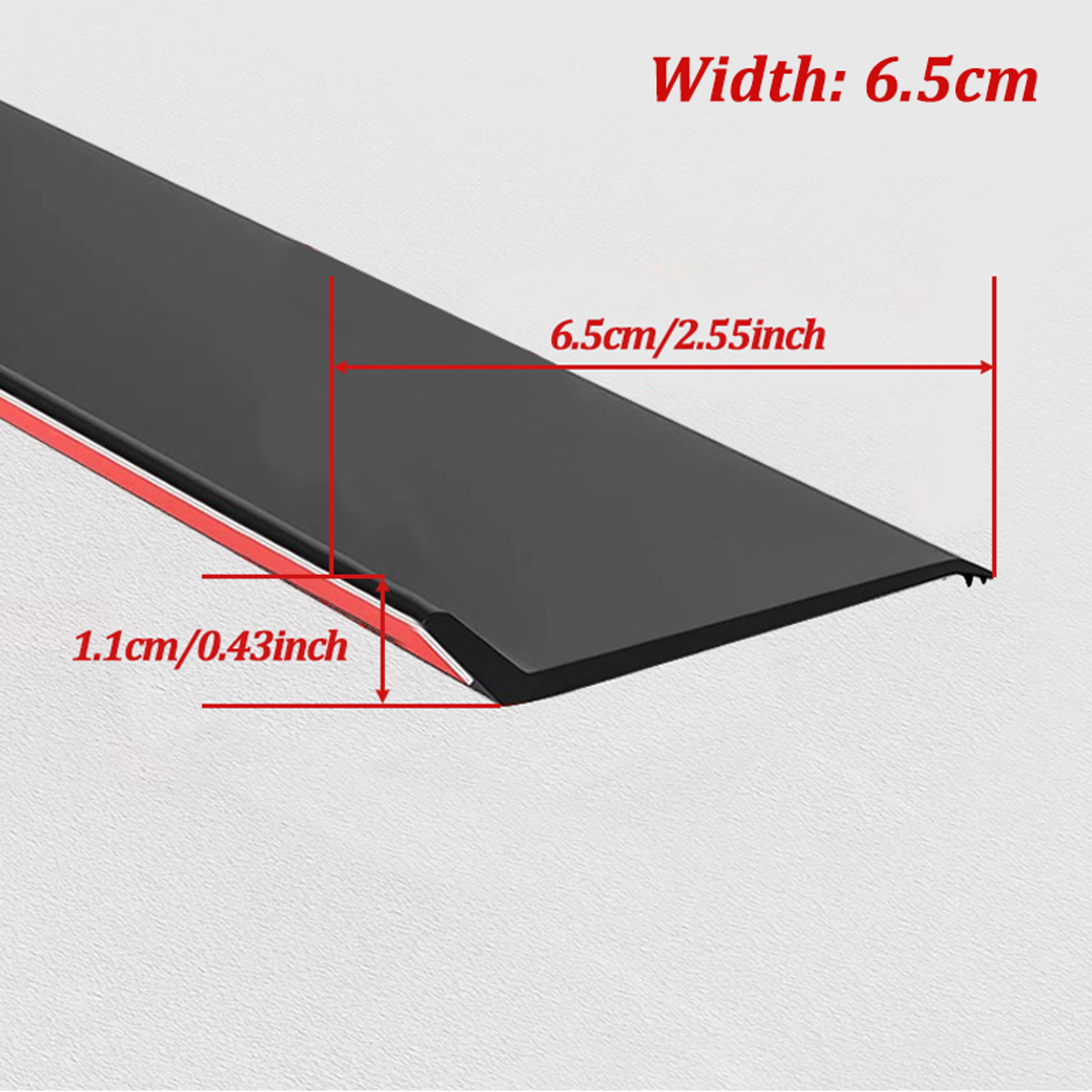 Water Blocking Bar for Sliding Window, Balcony Insulation Sealing Strip – view 7