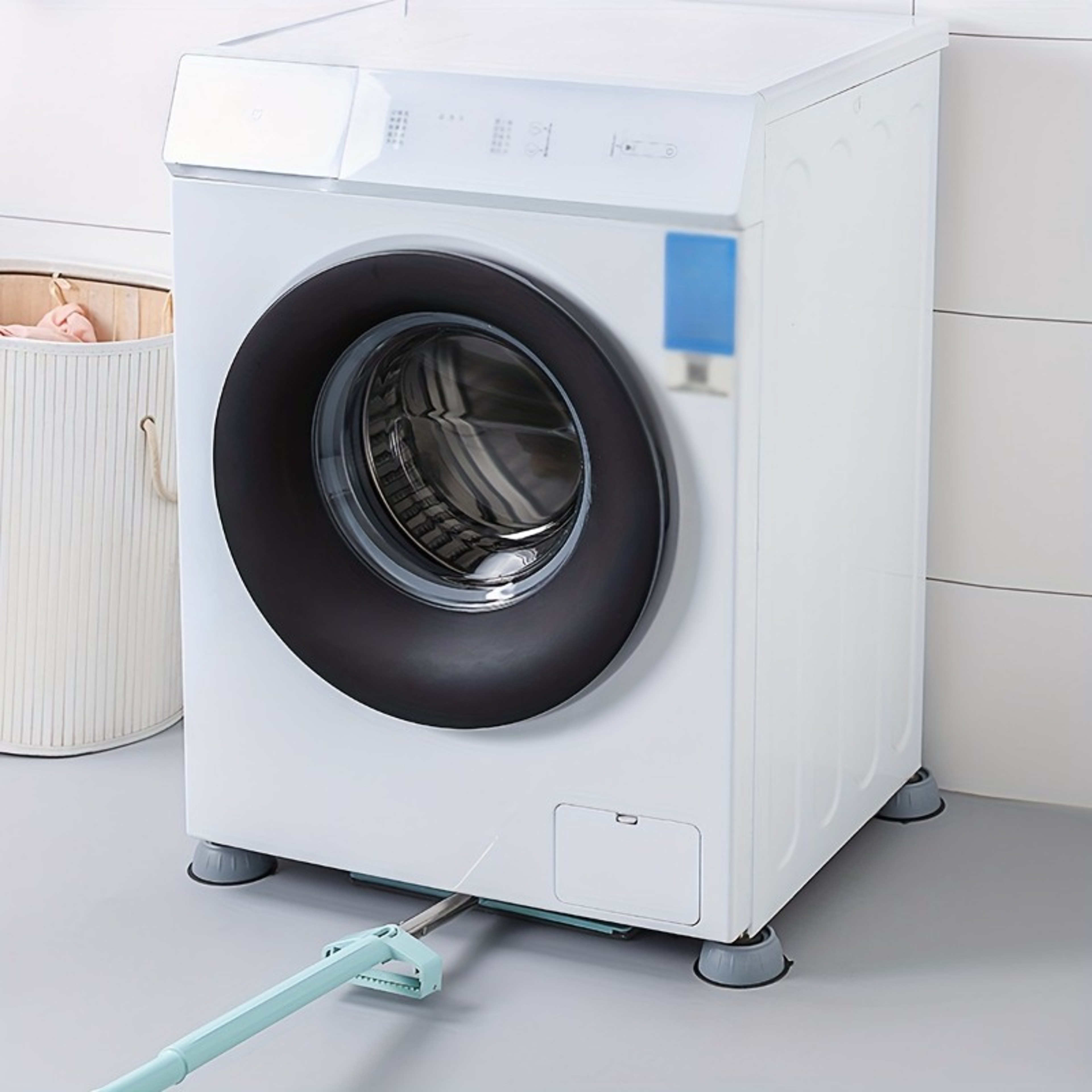 Set of Washing Machine Table and Chair Shock-Proof Cushion, Enhances Stability and Reduces Noise – view 7