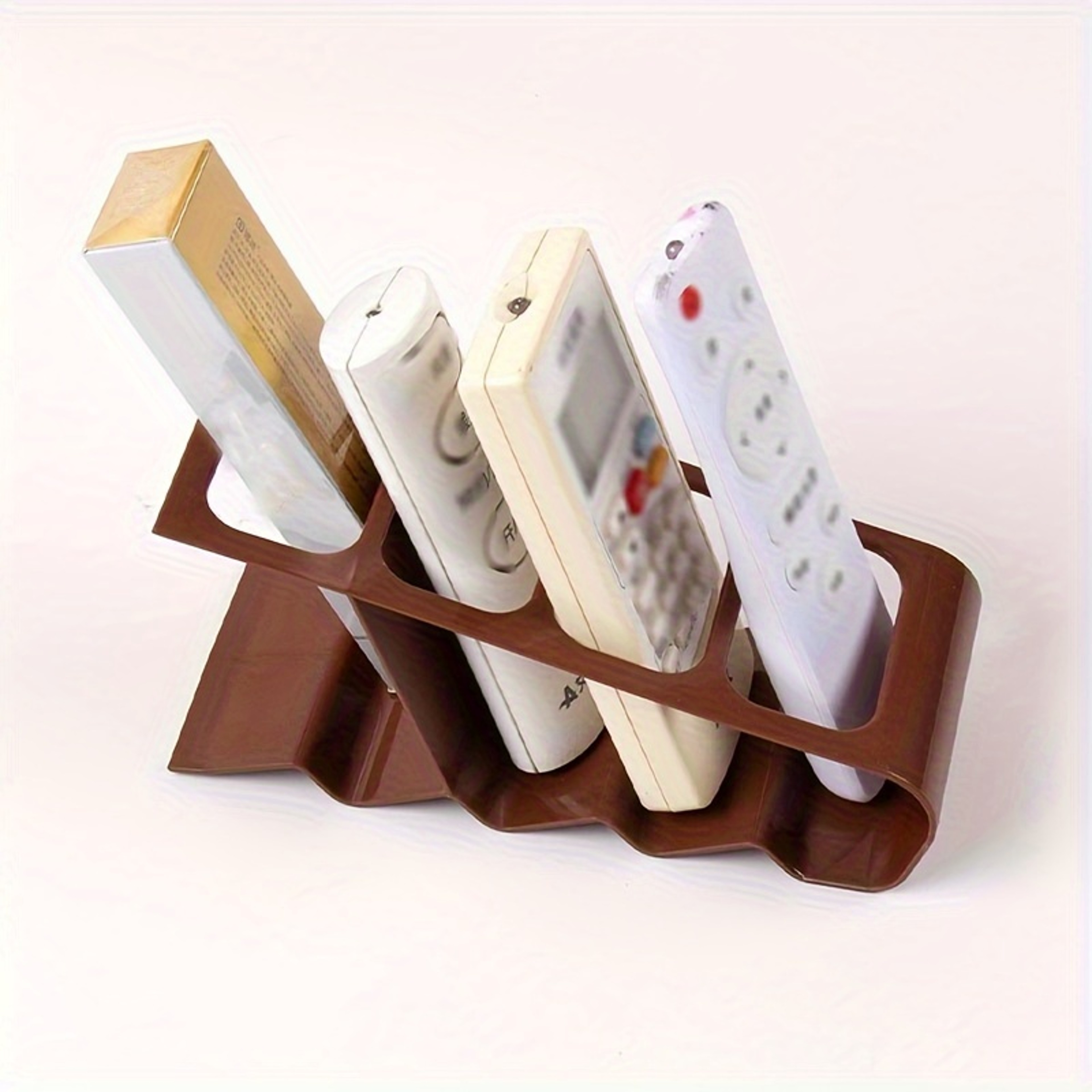 Art Decor Style Remote Control Organizer Practical Desktop Caddy For Household Items 2