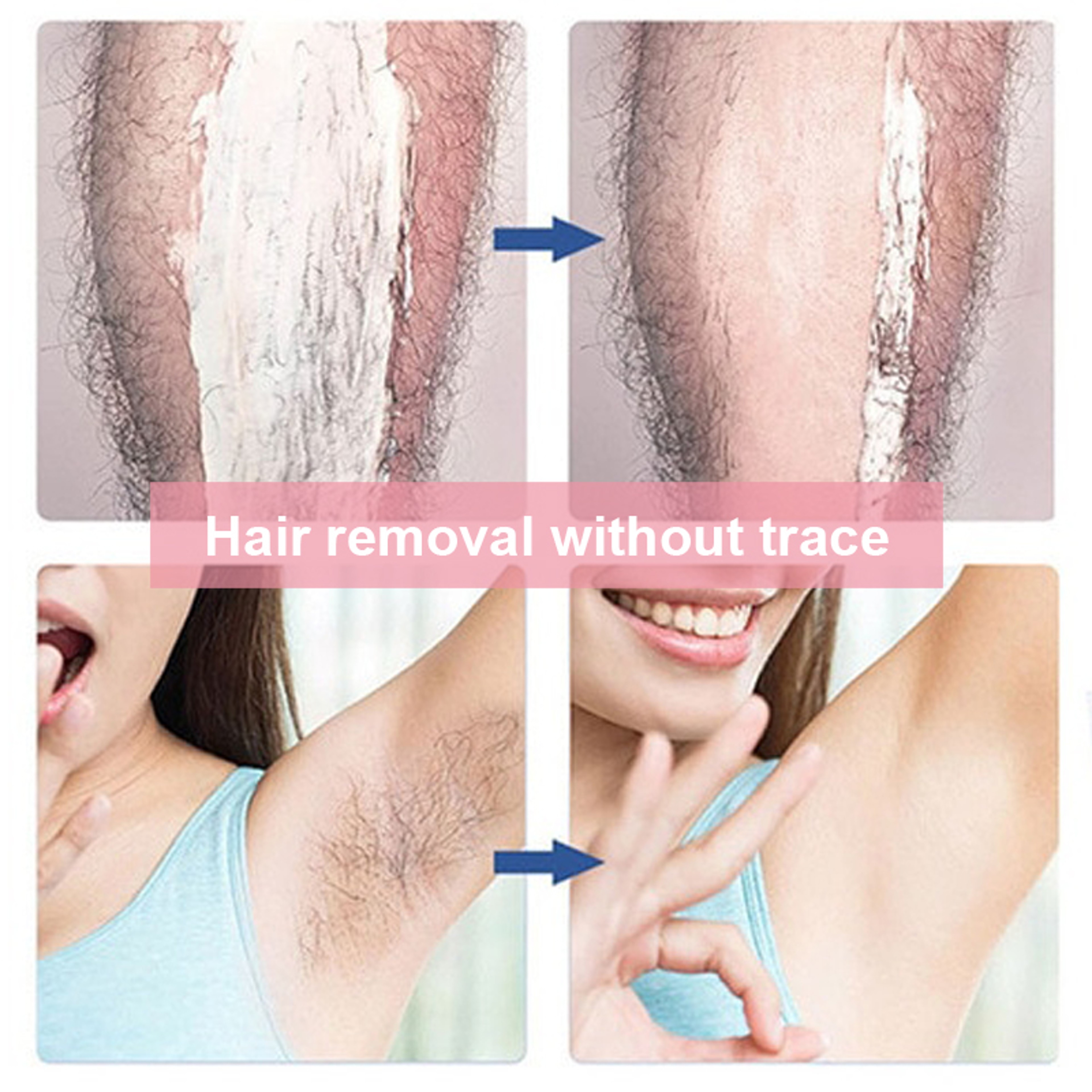 Hair Removal Epilators Crystal Hair Eraser Safe Reusable Body Smooth Depilation Tool 4