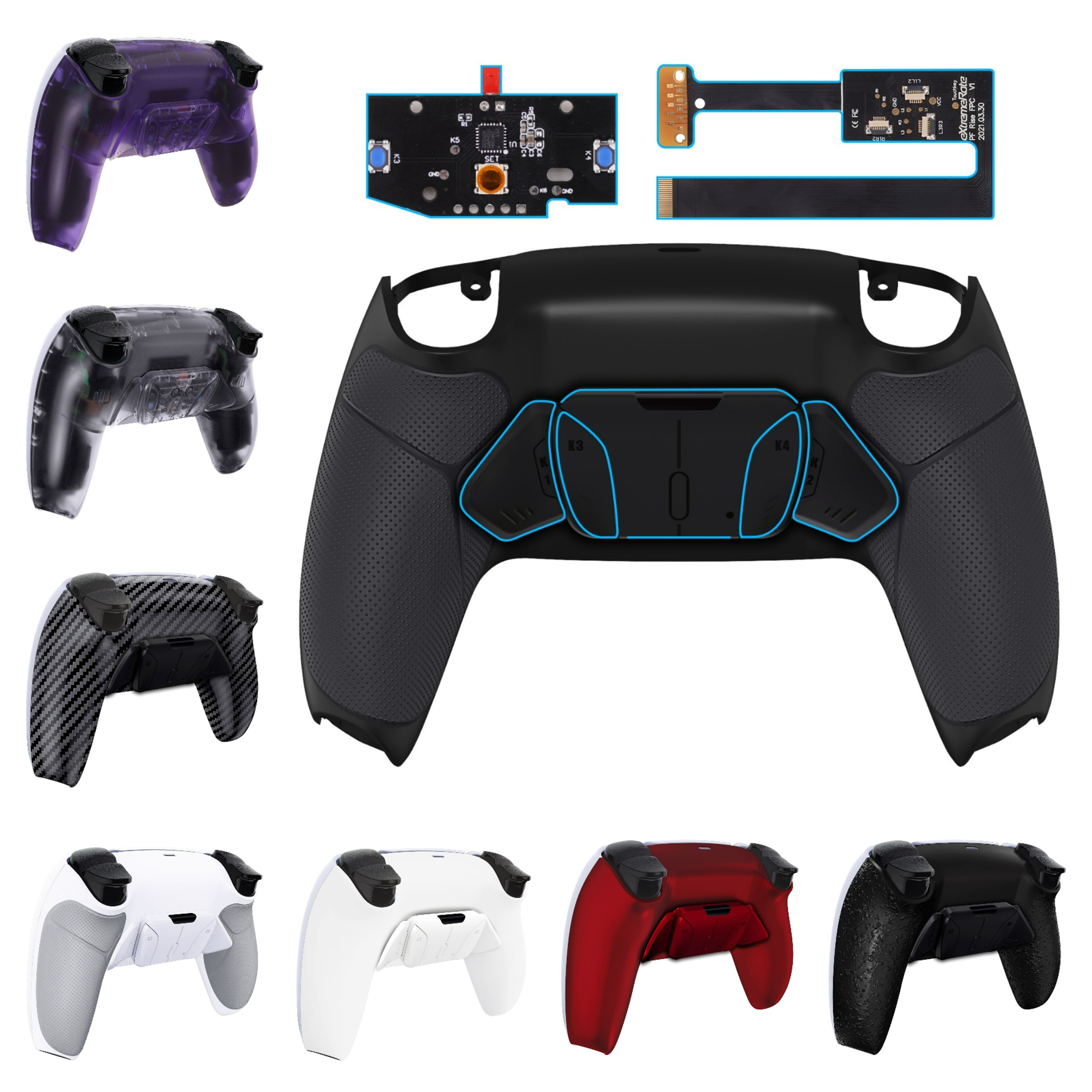 Remap Kit Upgrade Board  Redesigned Back Shell 4 Back Buttons For Enhanced Performance 1