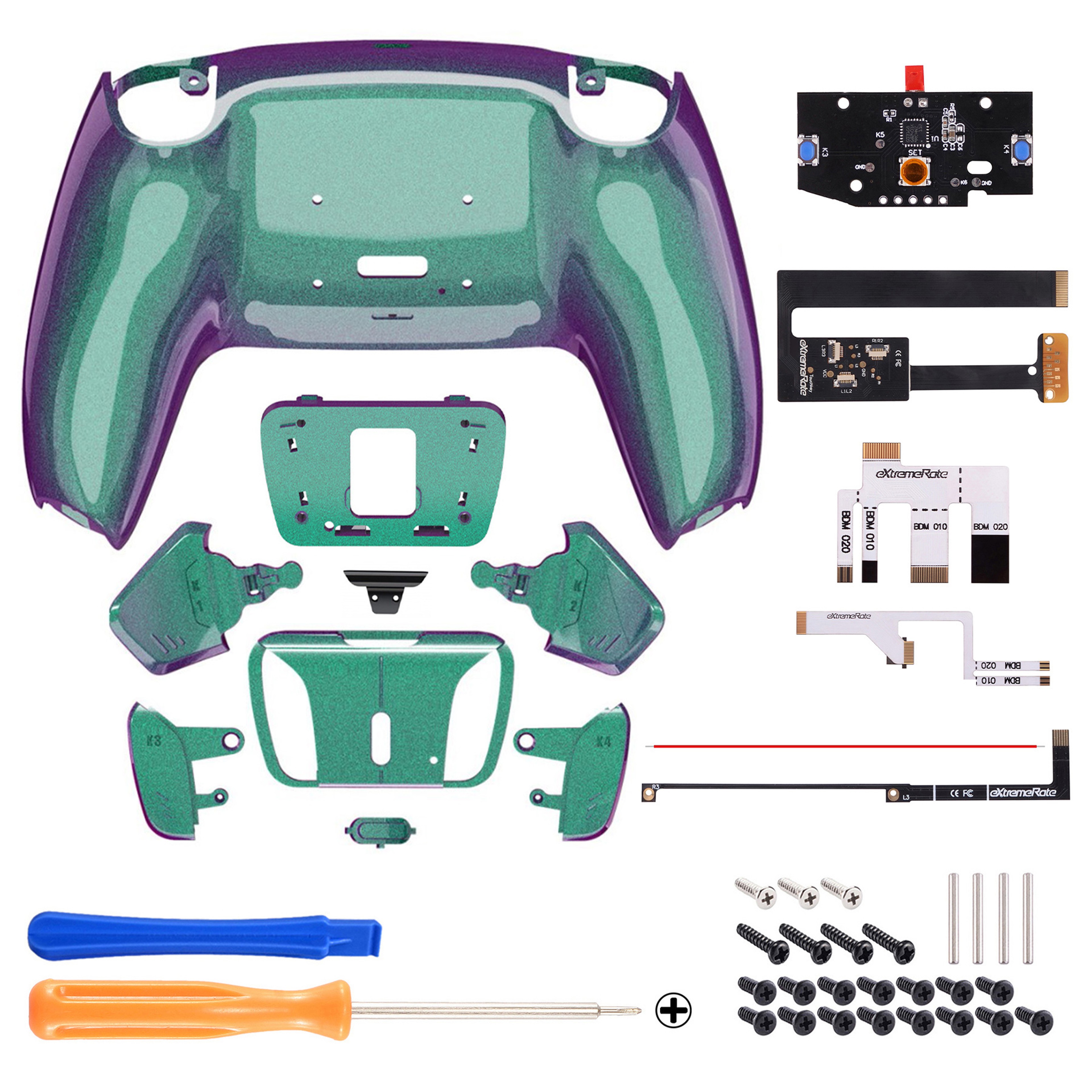 Remap Kit Upgrade Board  Redesigned Back Shell 4 Back Buttons For Enhanced Performance 6