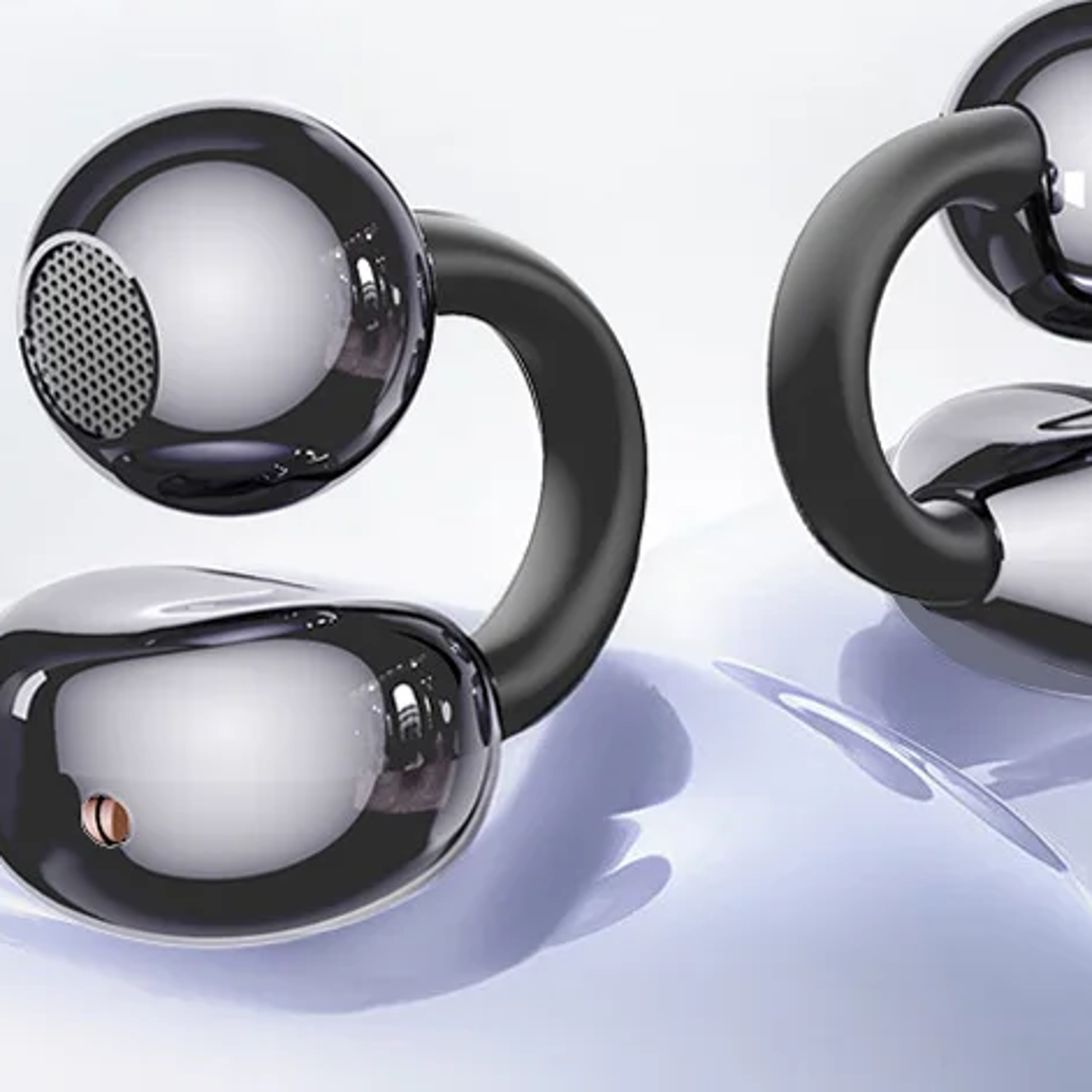 Wireless Bluetooth Earphones Panoramic Sound Effects Ultra Long Battery Life Comfortable To Wear He