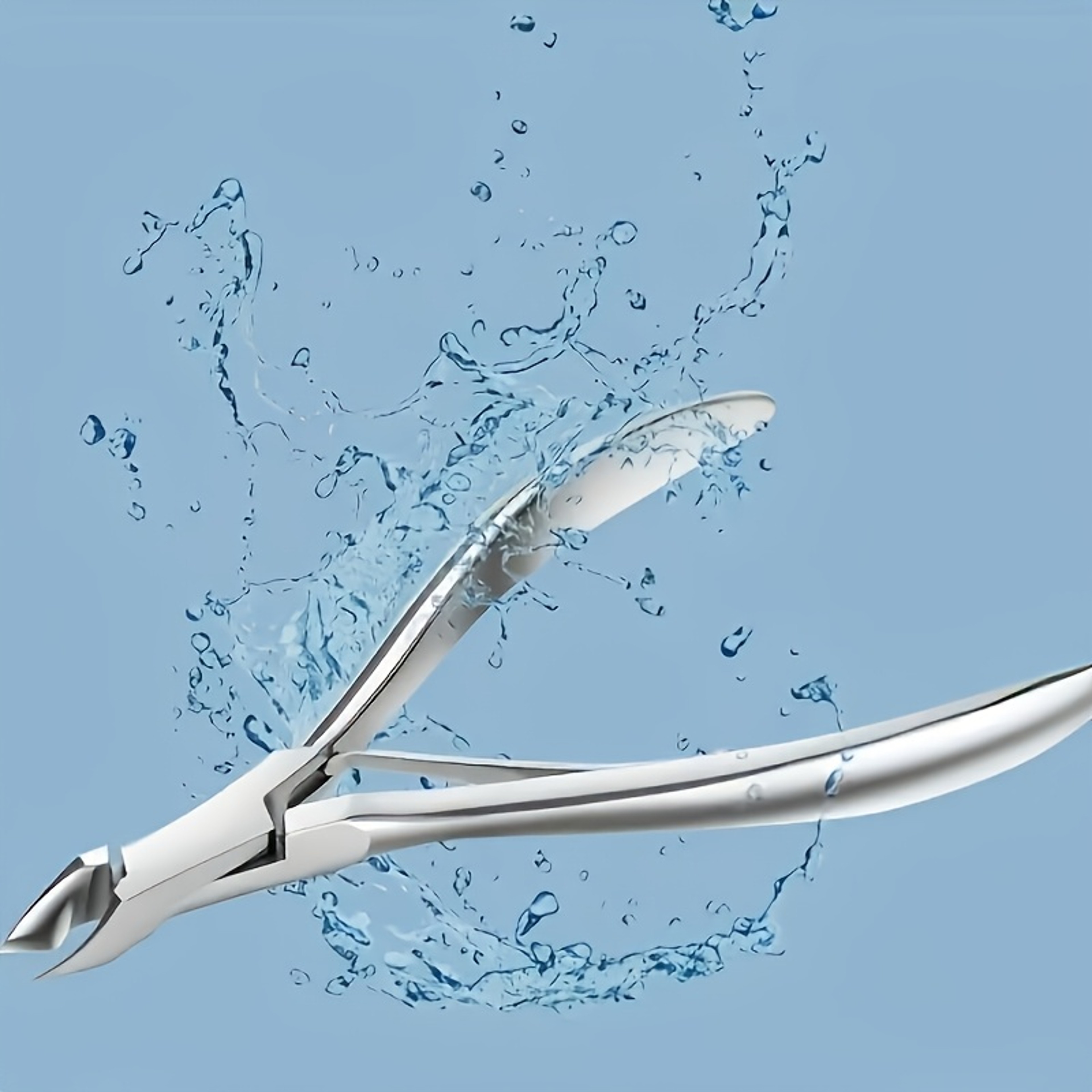 Stainless Steel Nail Clippers for Thick & Ingrown Toenails, Precision Trimming Tool for Manicure Pedicure, Home & Salon – view 5