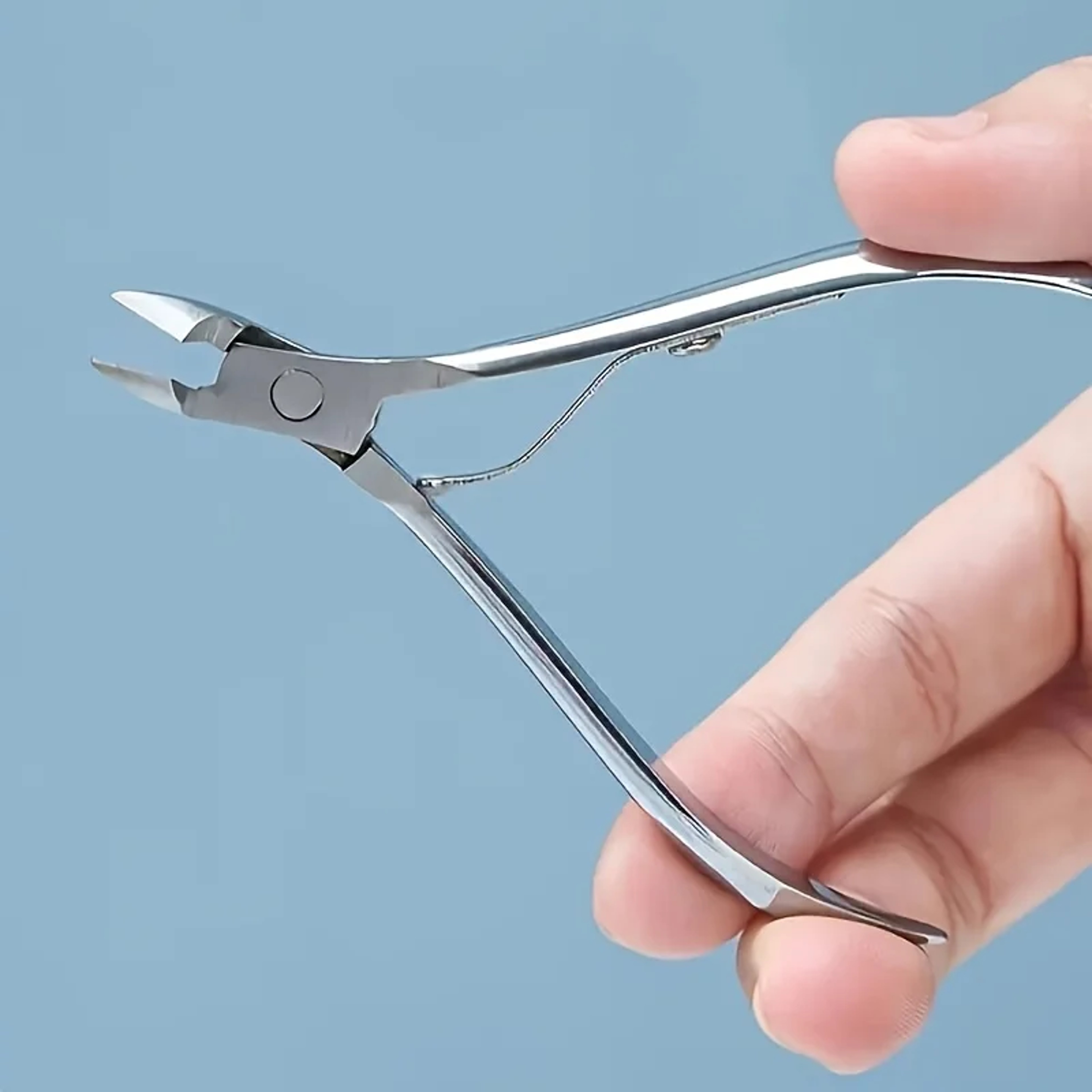Stainless Steel Nail Clippers for Thick & Ingrown Toenails, Precision Trimming Tool for Manicure Pedicure, Home & Salon – view 6