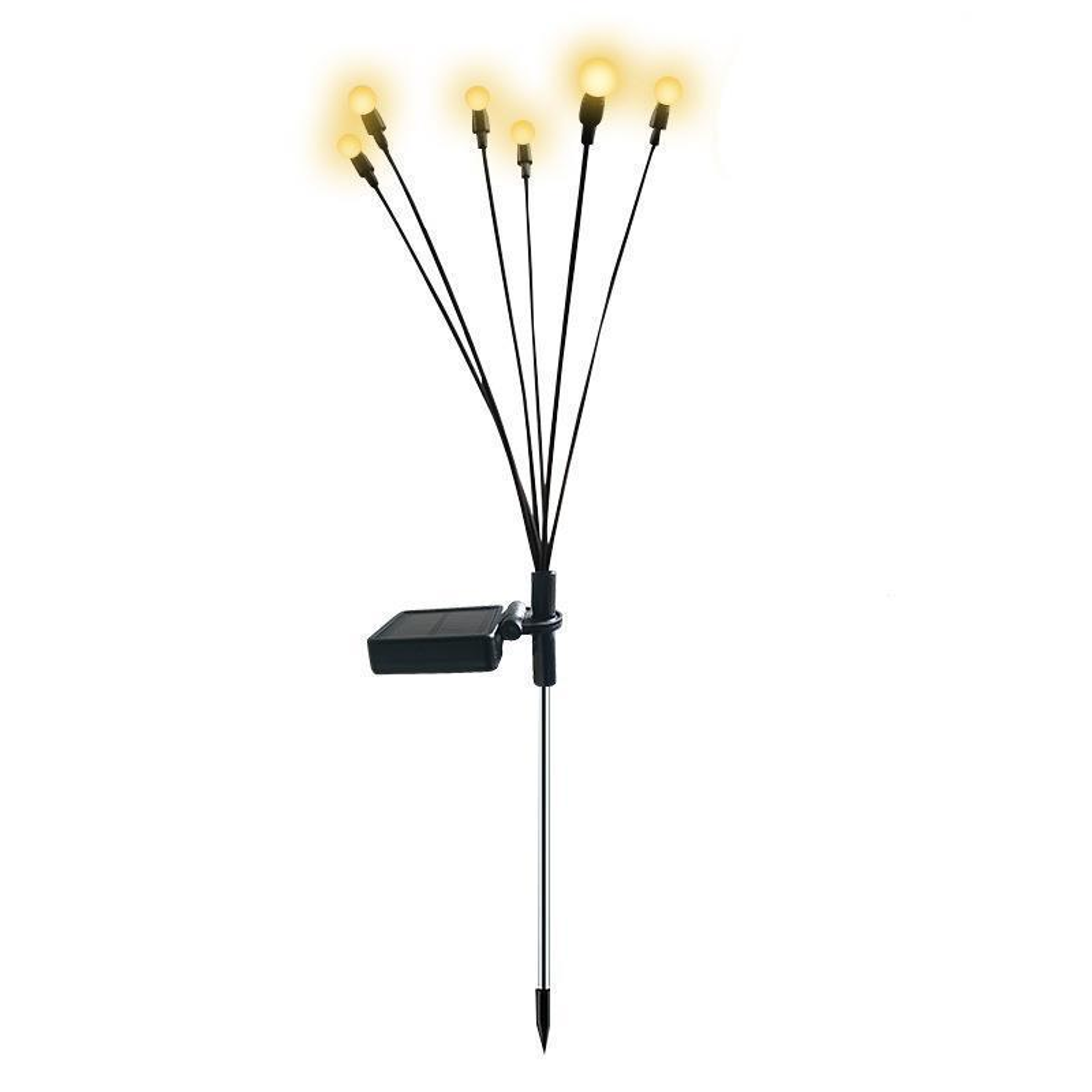 Solar Firefly Lights Outdoor Garden Vibrant Swinging Waterproof Lamps For Pathway Patio Christmas D 5