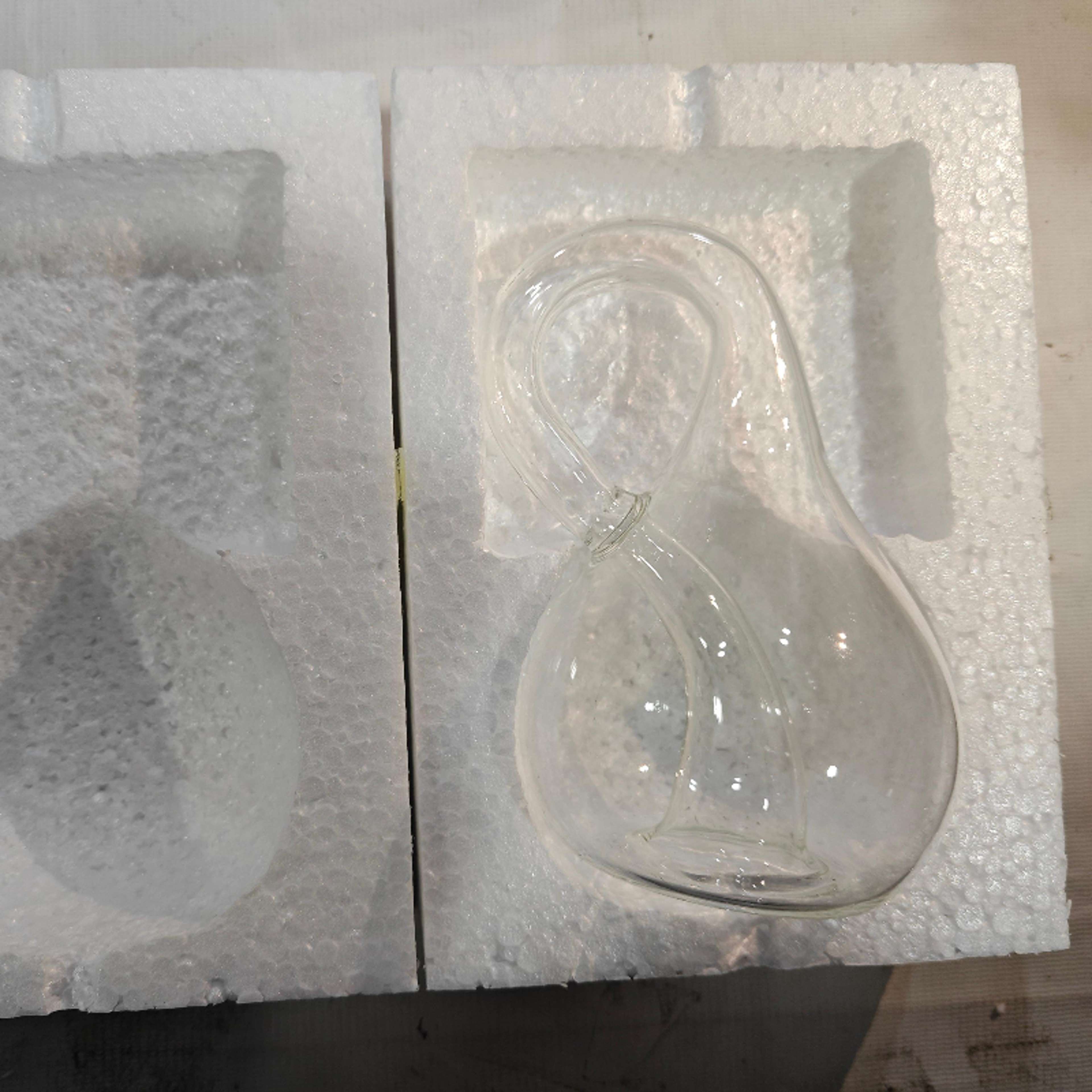 Bottles Thickened Ornaments Fourdimensional Space Decorative Glass Bottle Gifts Transparent Glass H 4