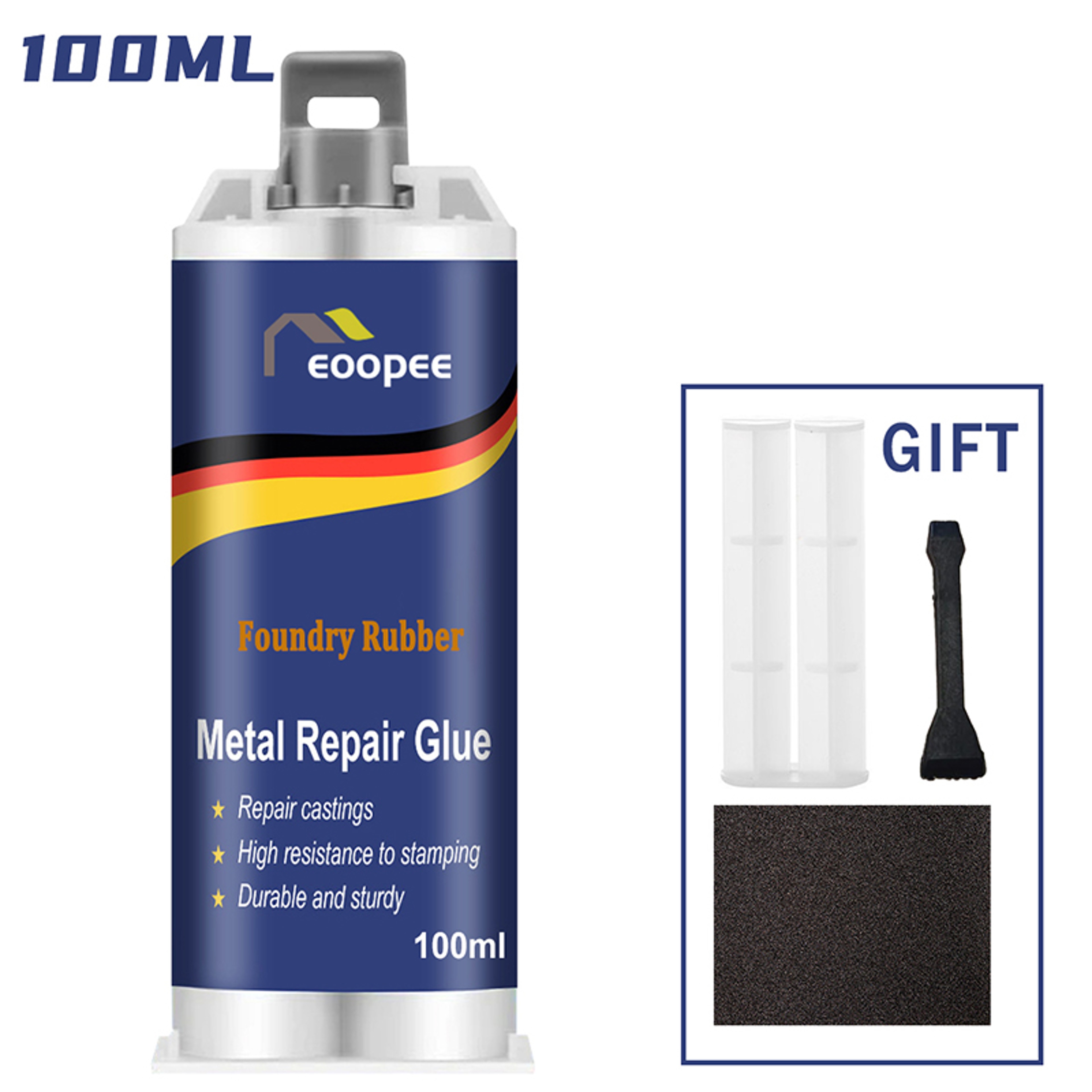 Industrial Strength Metal Welding Glue  Heat Resistant Epoxy Bonding Adhesive 7