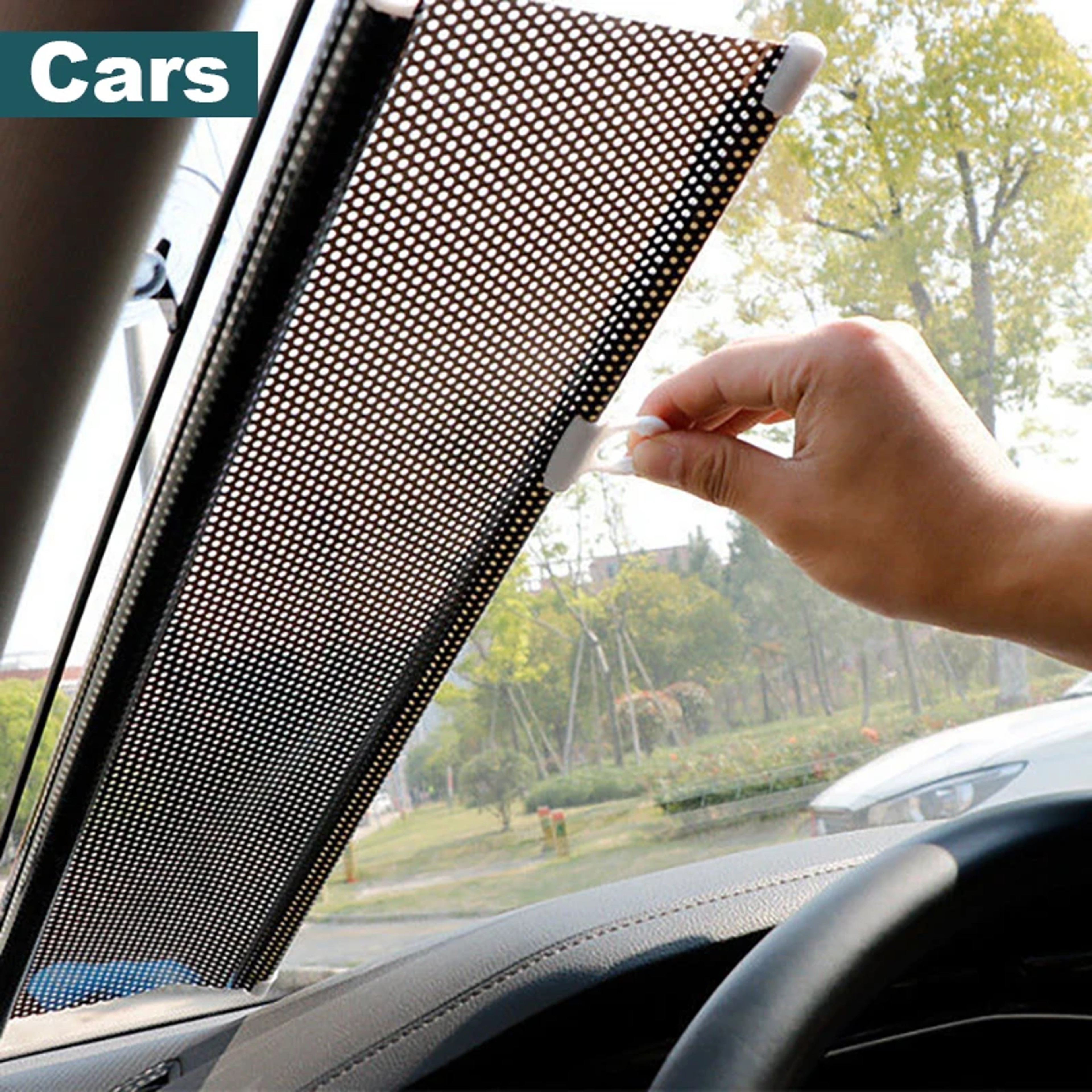 Portable Suction Cup Privacy Blinds 1