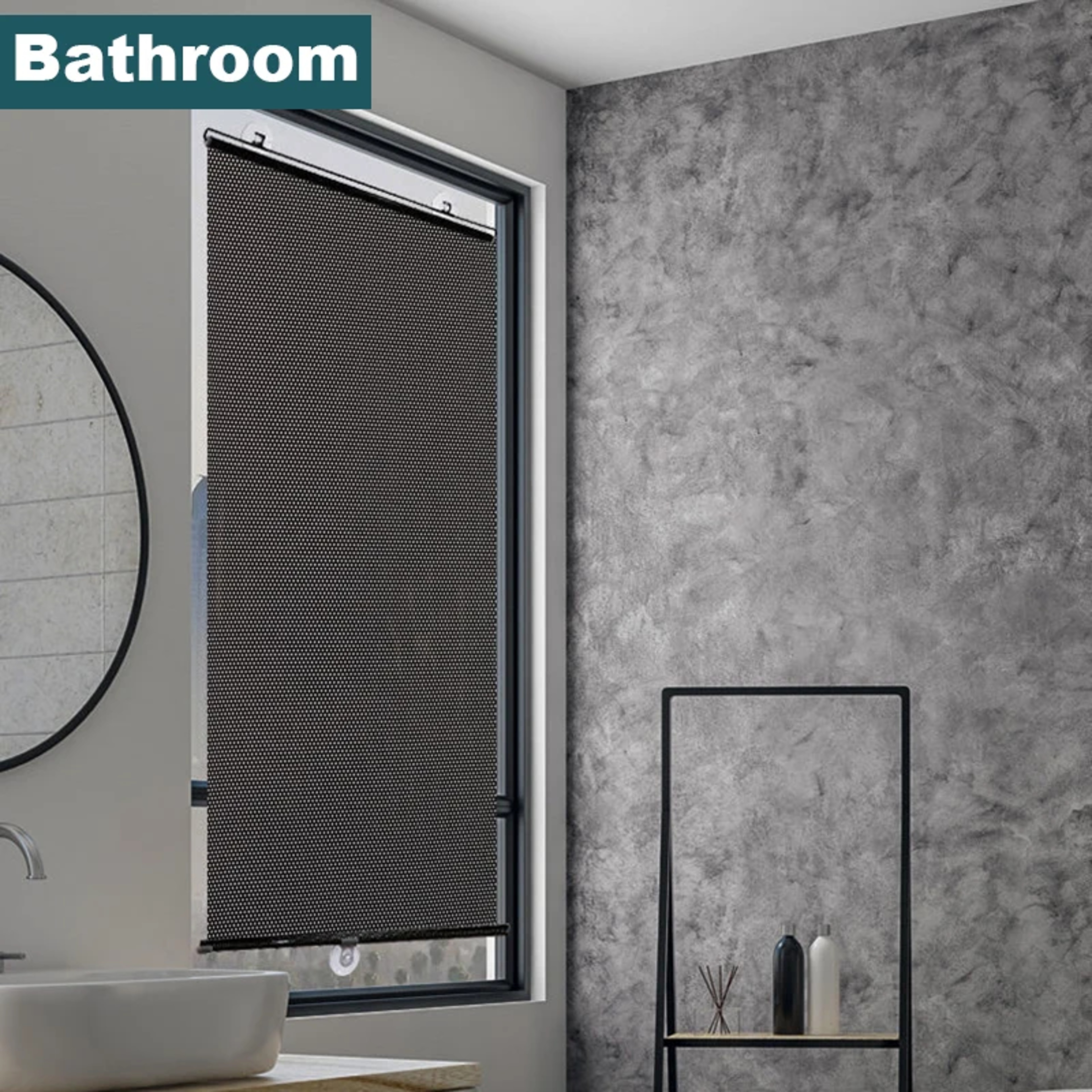 Portable Suction Cup Privacy Blinds 4