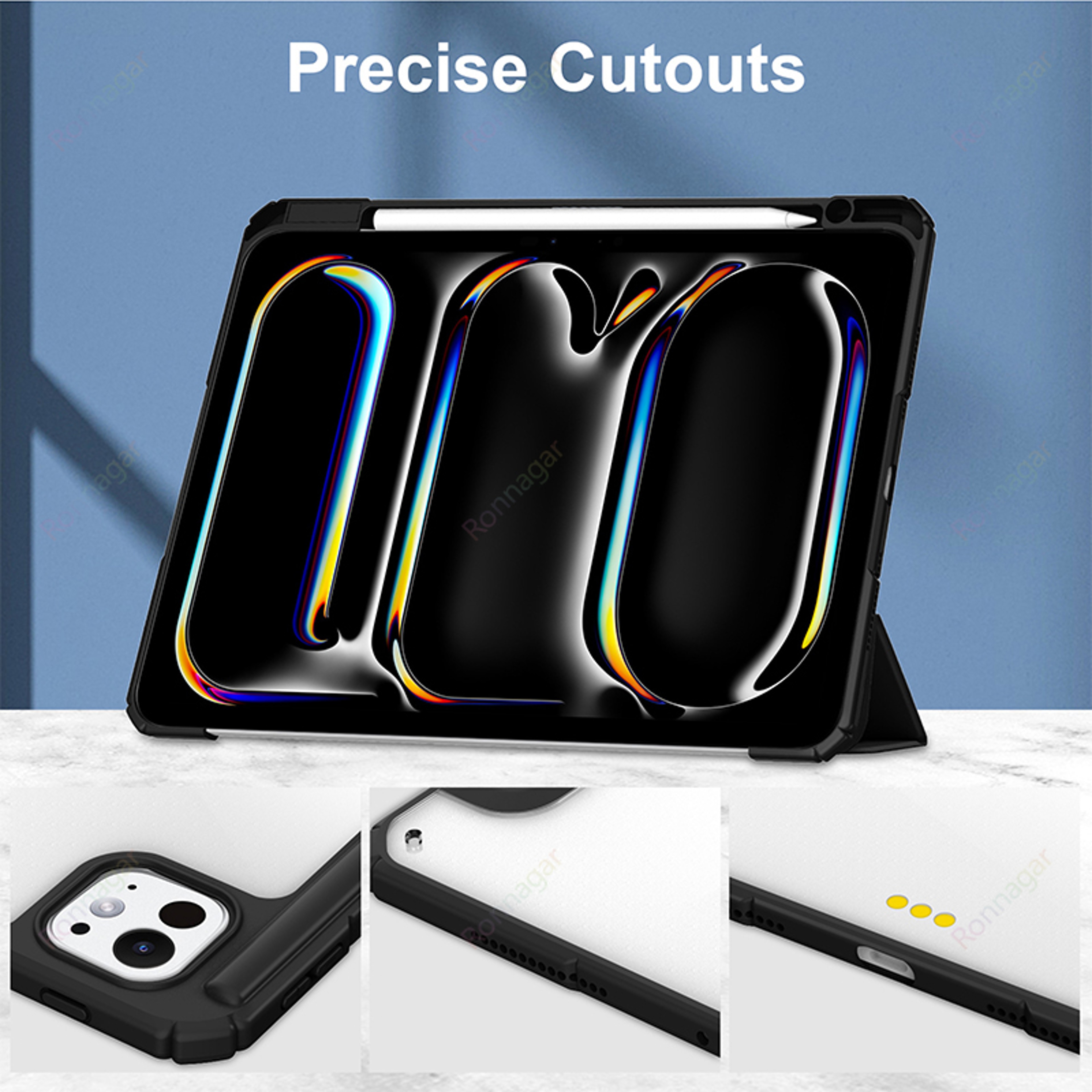 Universal Smart Sleeve Case Stand Cover For IPad Air 3