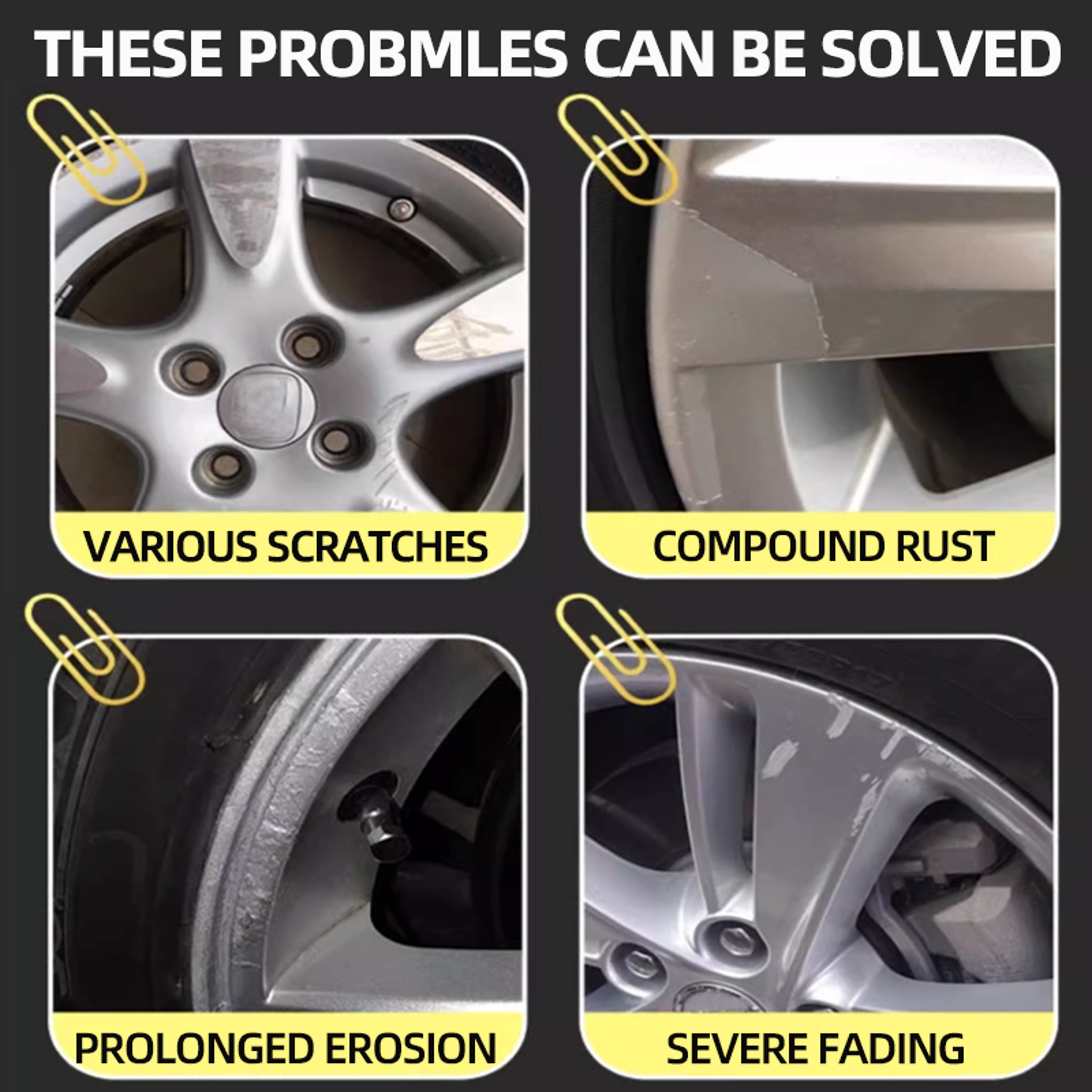 Graphene Alloy Wheel Repair Kit for Scratches, Rust Marks & Rim Shine – view 3