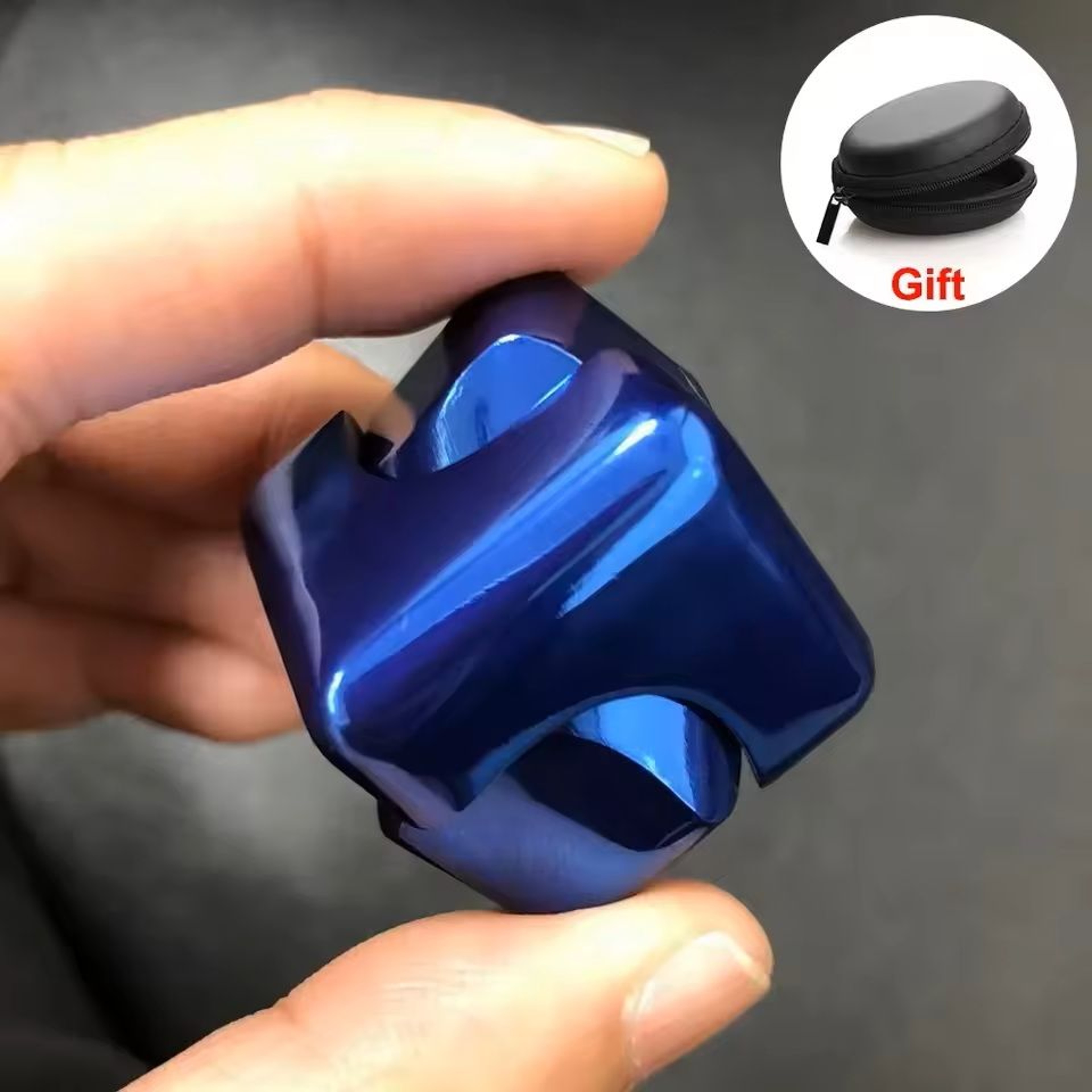 Alloy Cube Spinner Fidget Toy For Adults Anti Stress Portable Finger Gyroscope 10