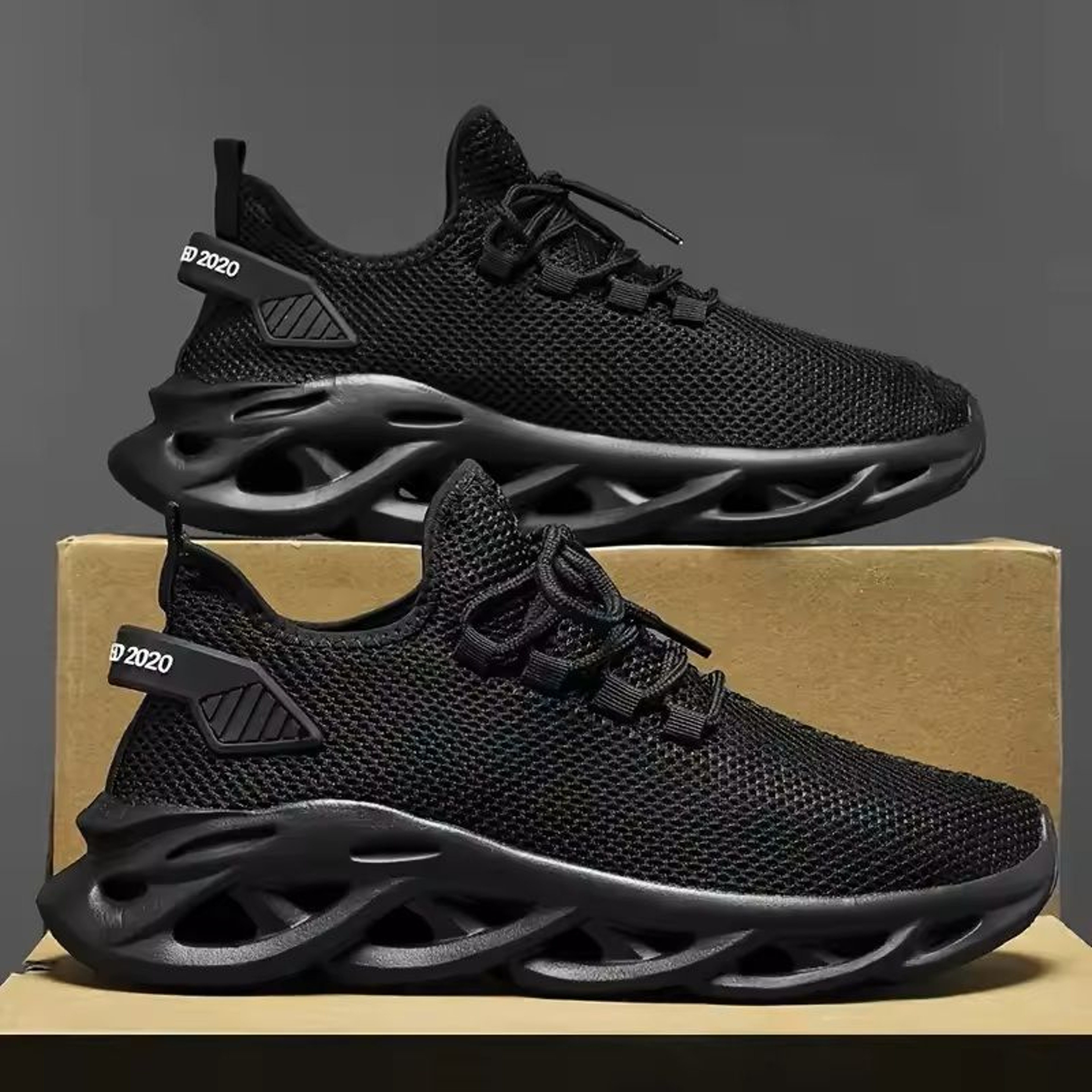 Mens Breathable Mesh Running Shoes  Lightweight And Outdoor Ready 4