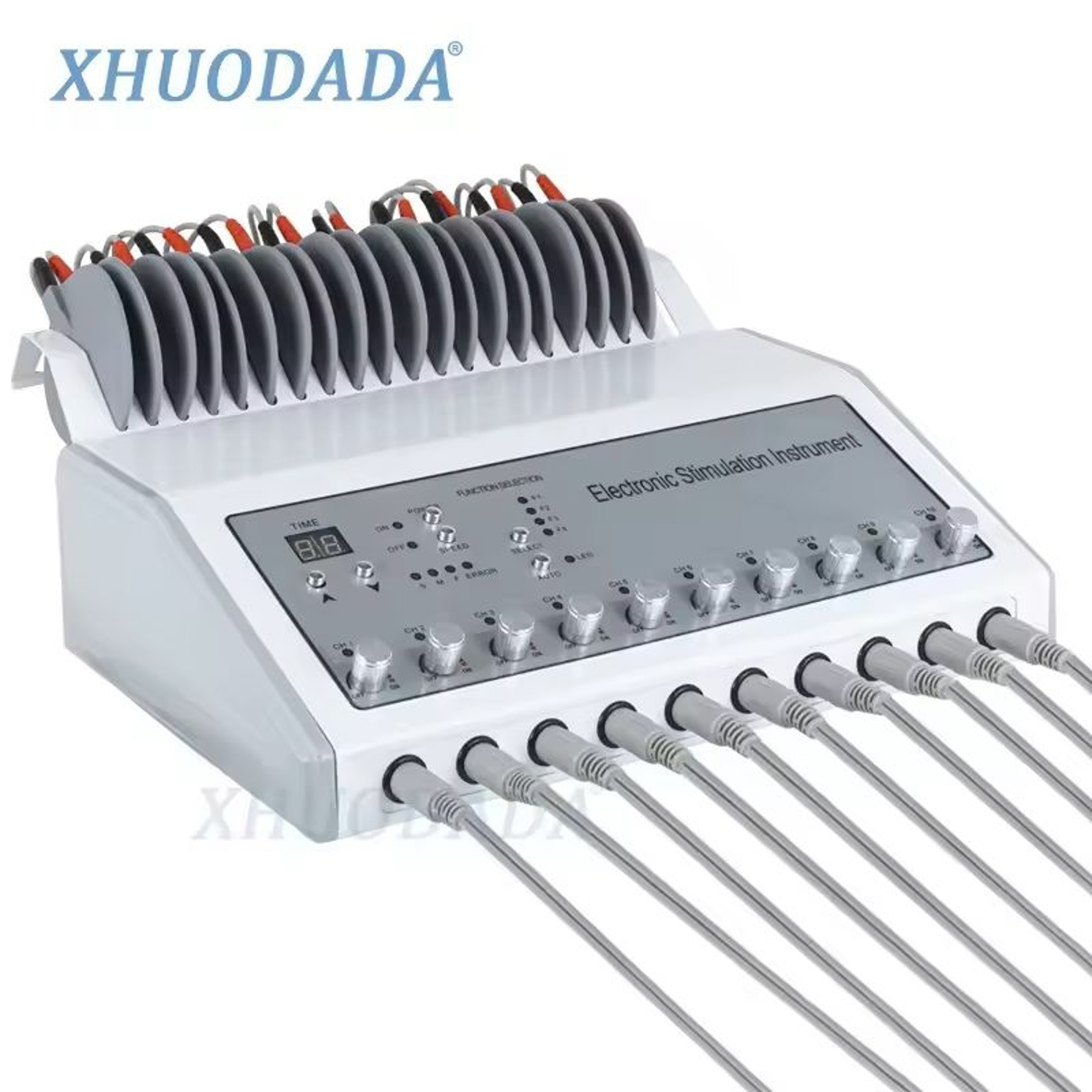 Electric Muscle Stimulator Weight Loss Machine With Russian Waves 0
