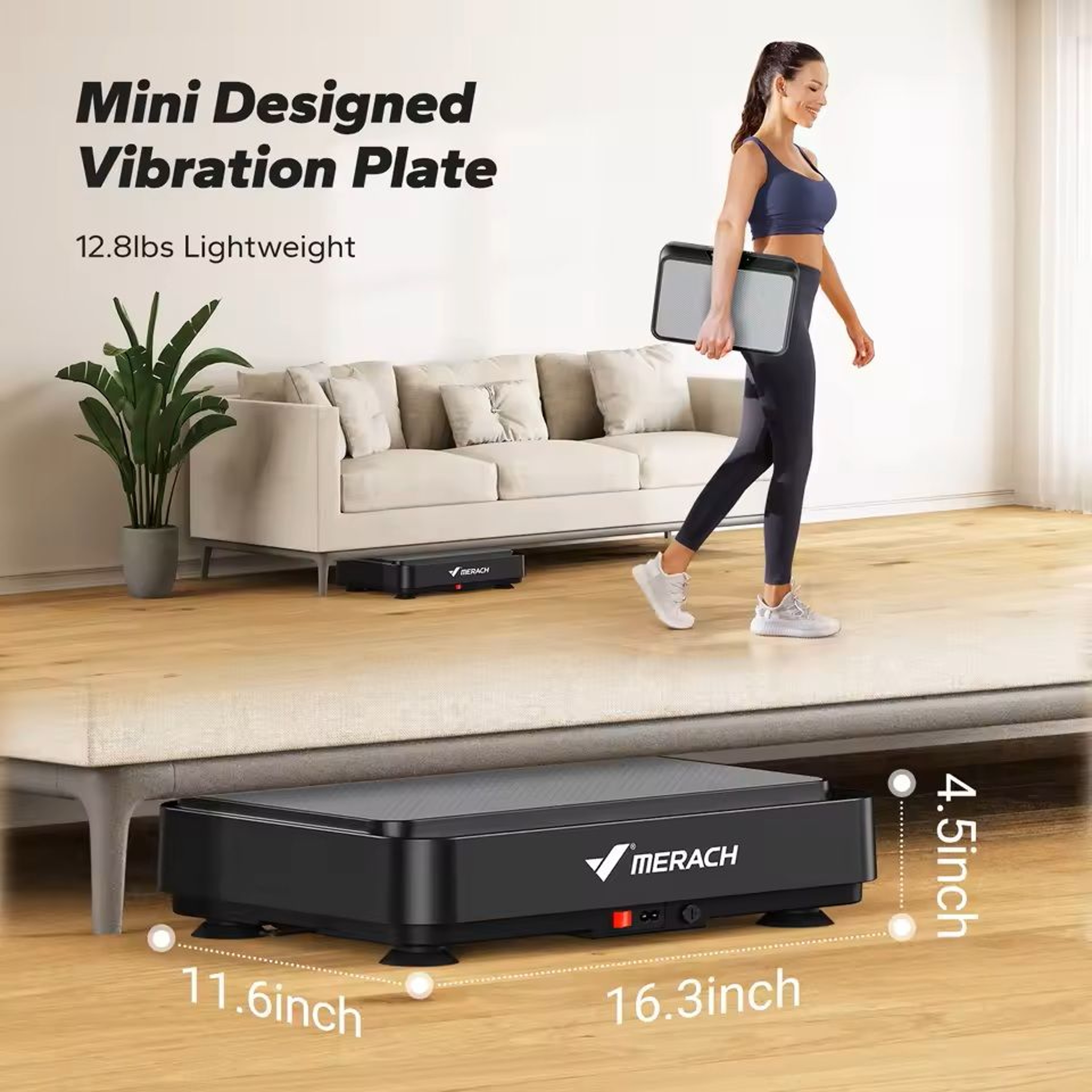 Vibration Plate Exercise Machine For Lymphatic Drainage And Weight Loss 4