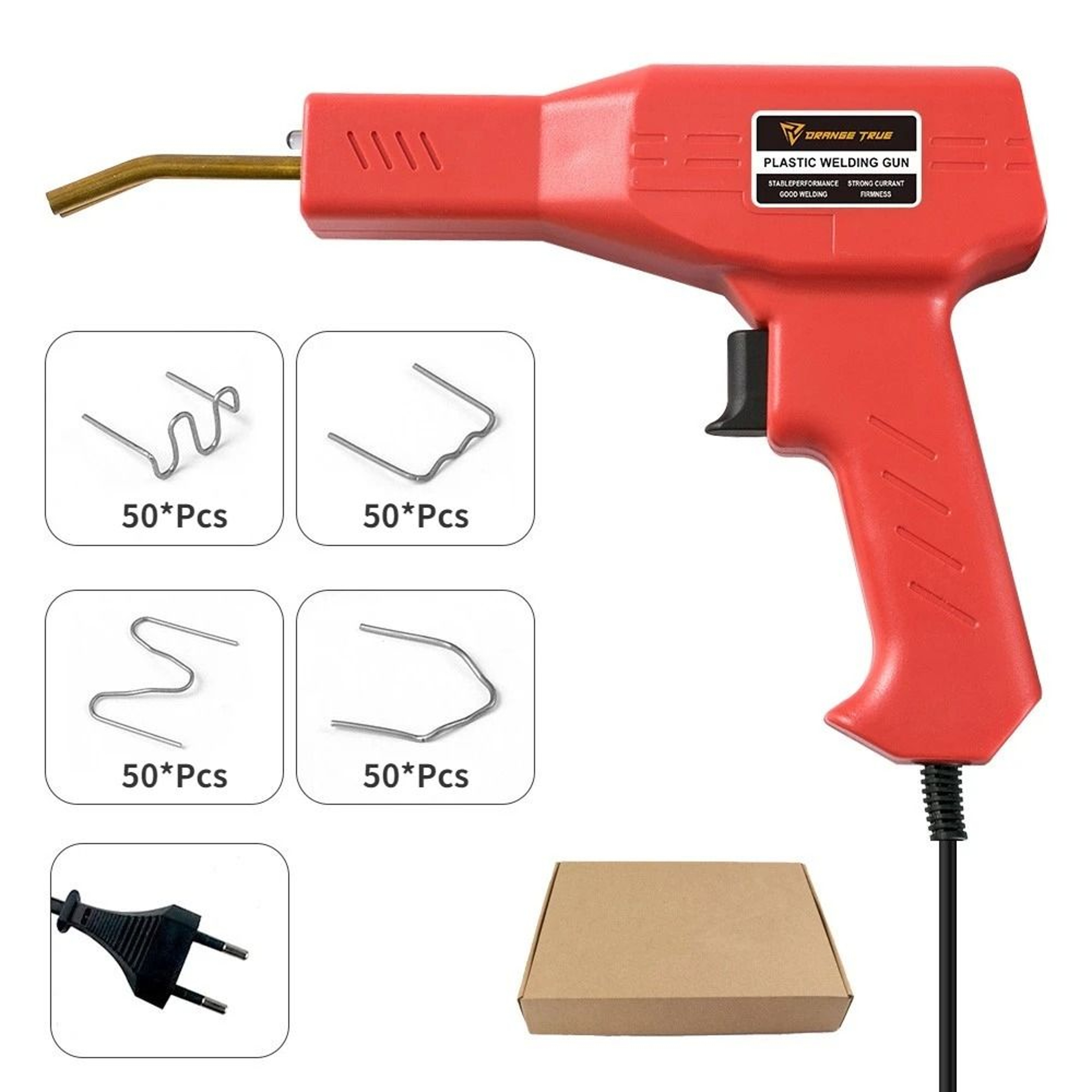 Hot Stapler Plastic Welding Kit  Car Bumper And Plastic Repair Gun With Staple Refills 8