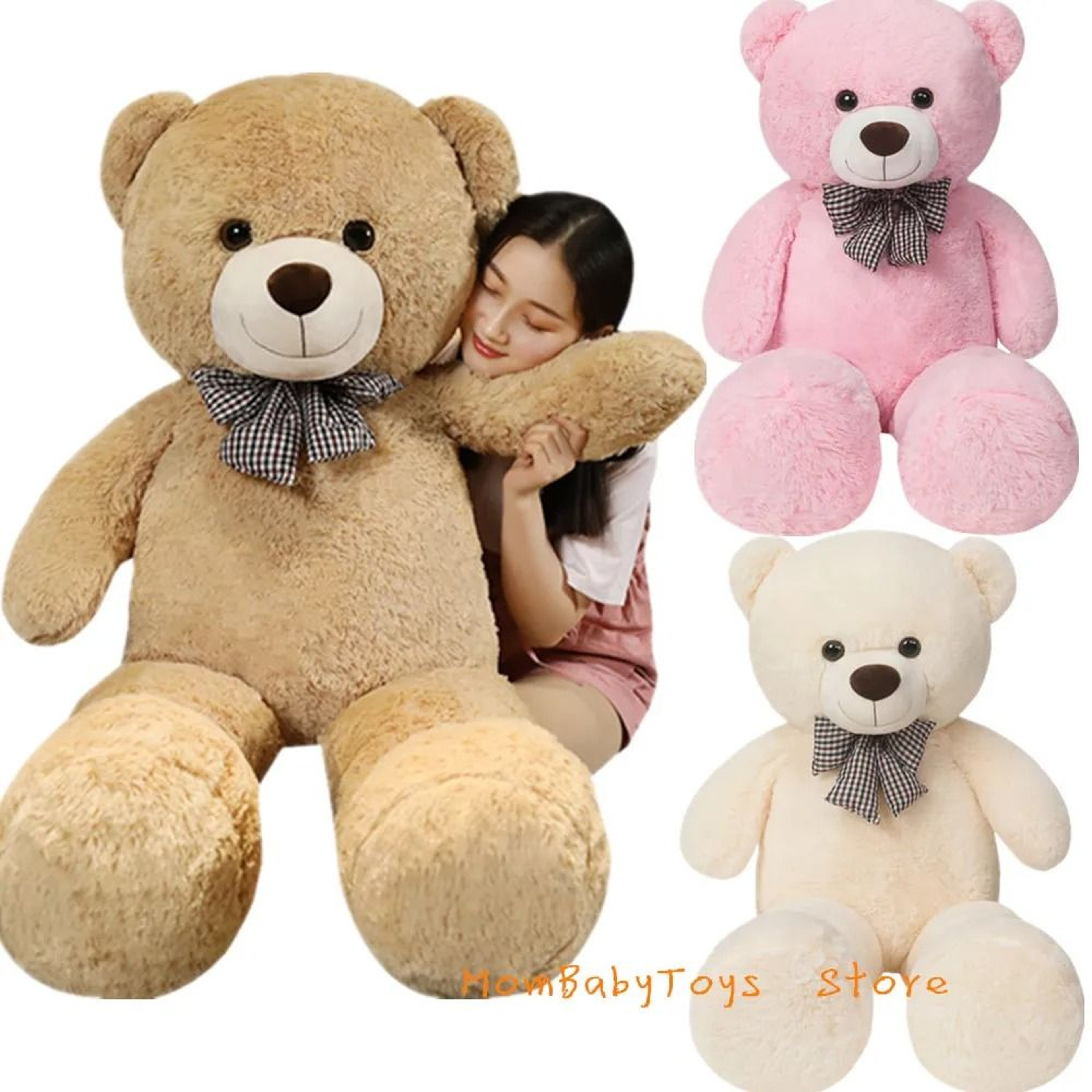 Giant Teddy Bear Plush Toy Soft Hugging Pillow 1